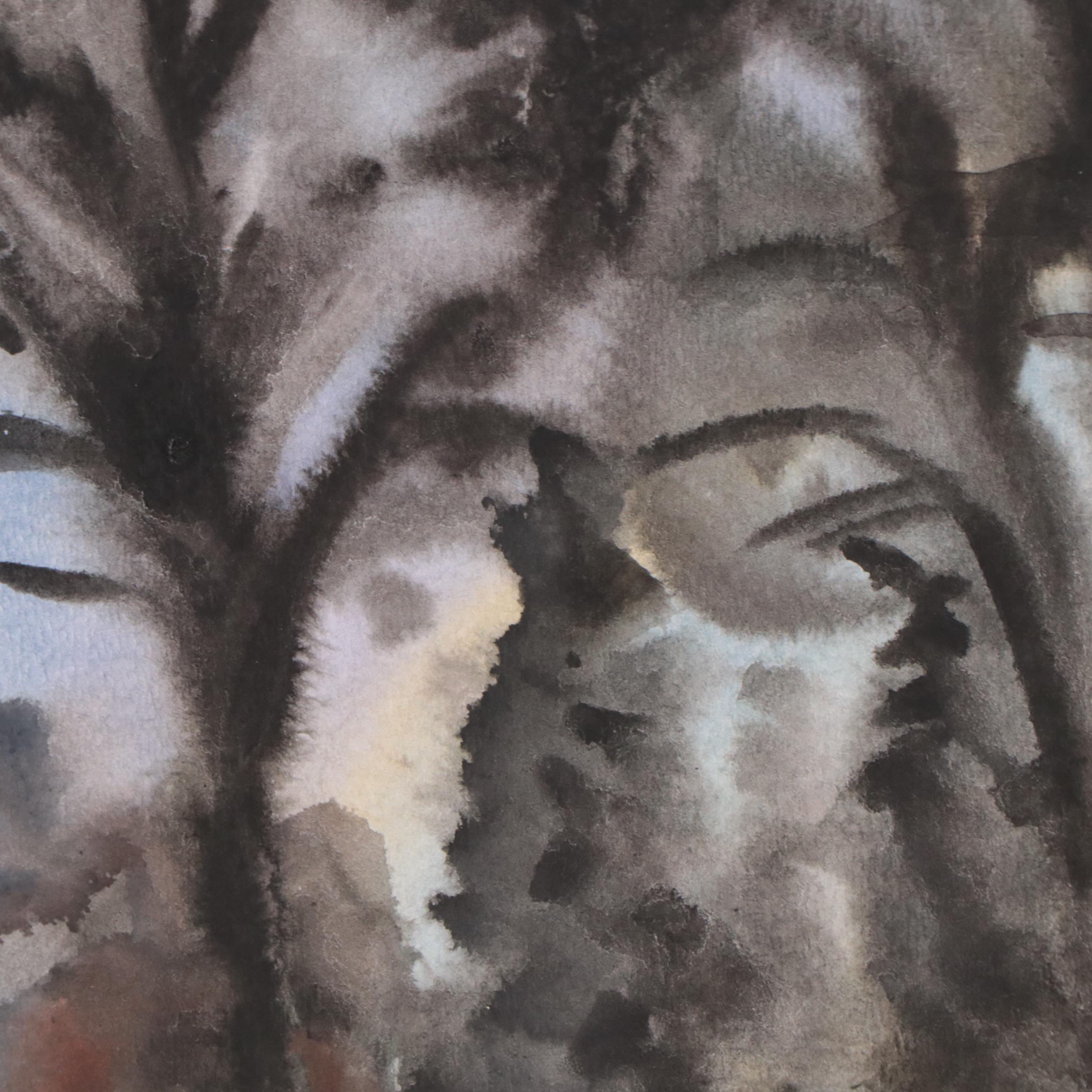 Marina Mozhayeva Watercolor Painting, 2014