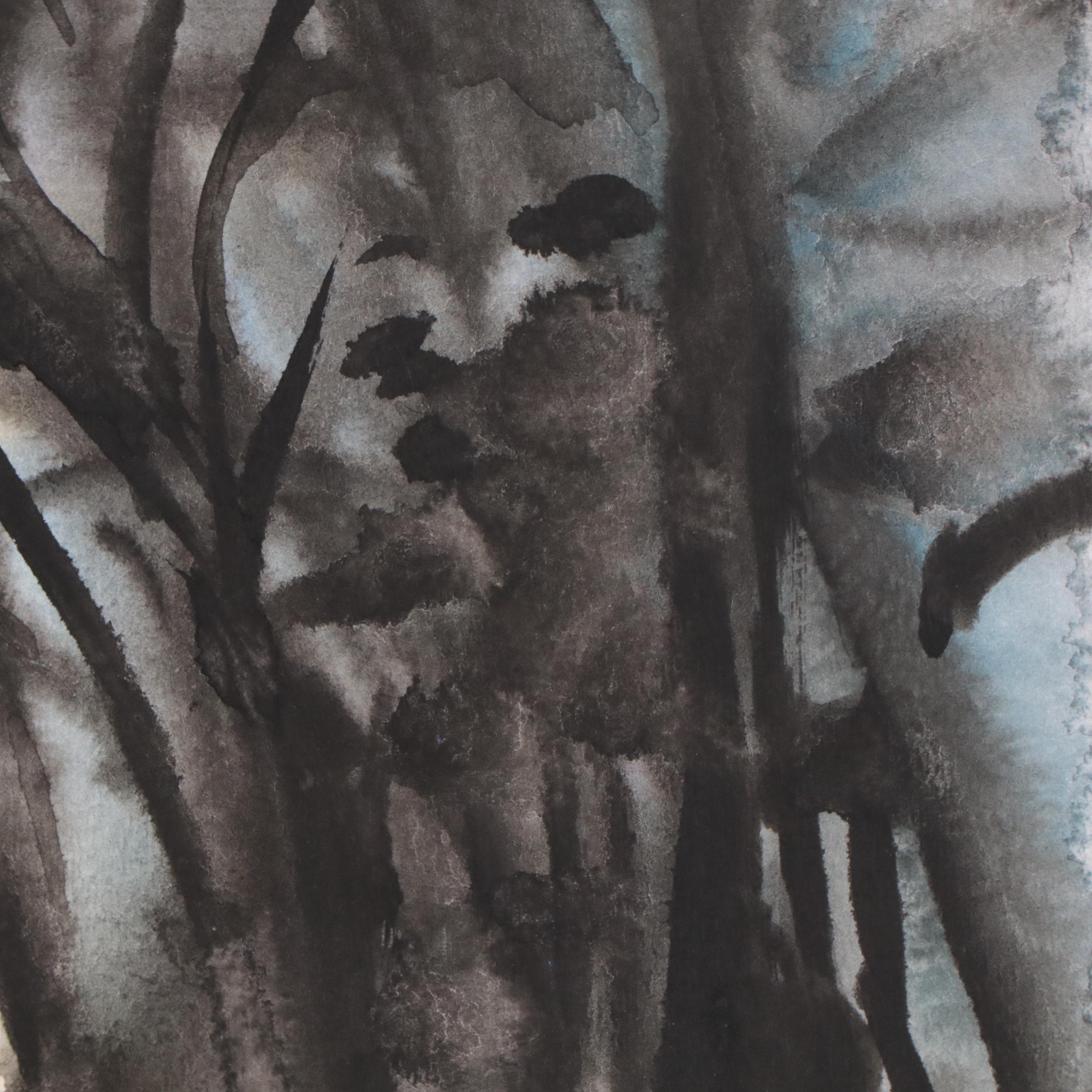 Marina Mozhayeva Watercolor Painting, 2014