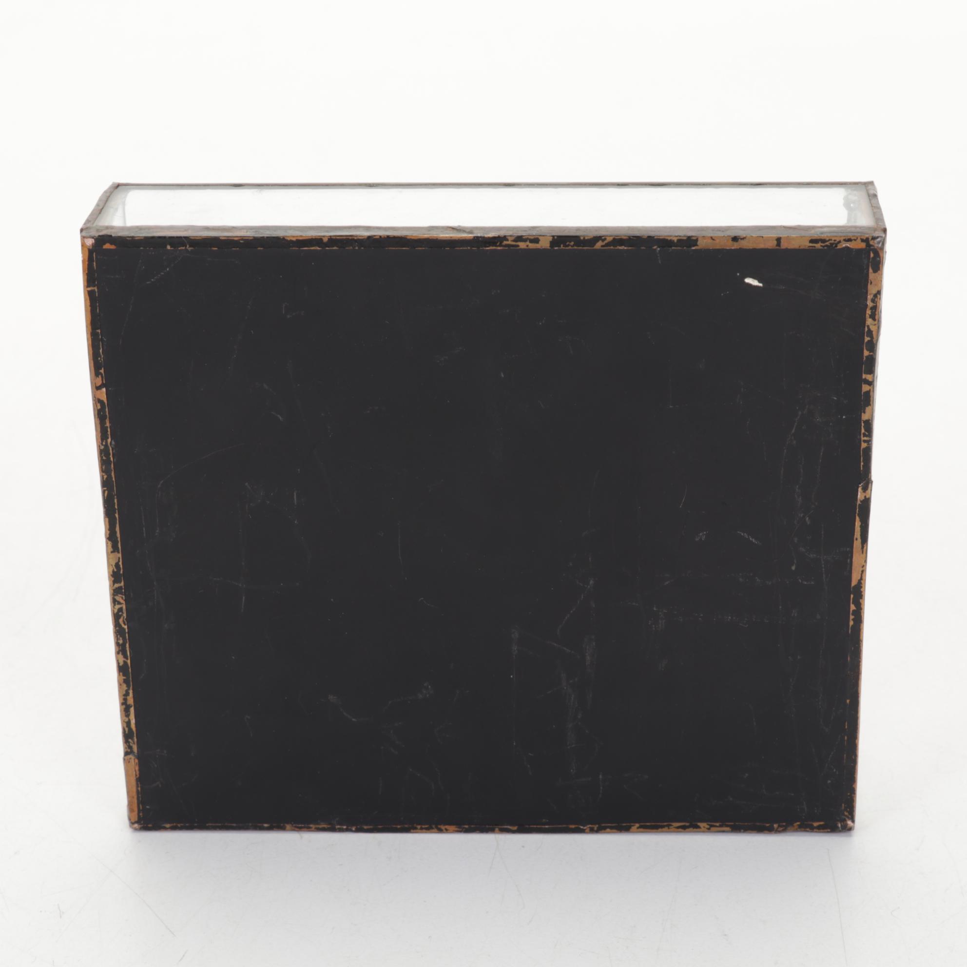 Grace Gunning Leaded Glass Jewelry Boxes, 1980's