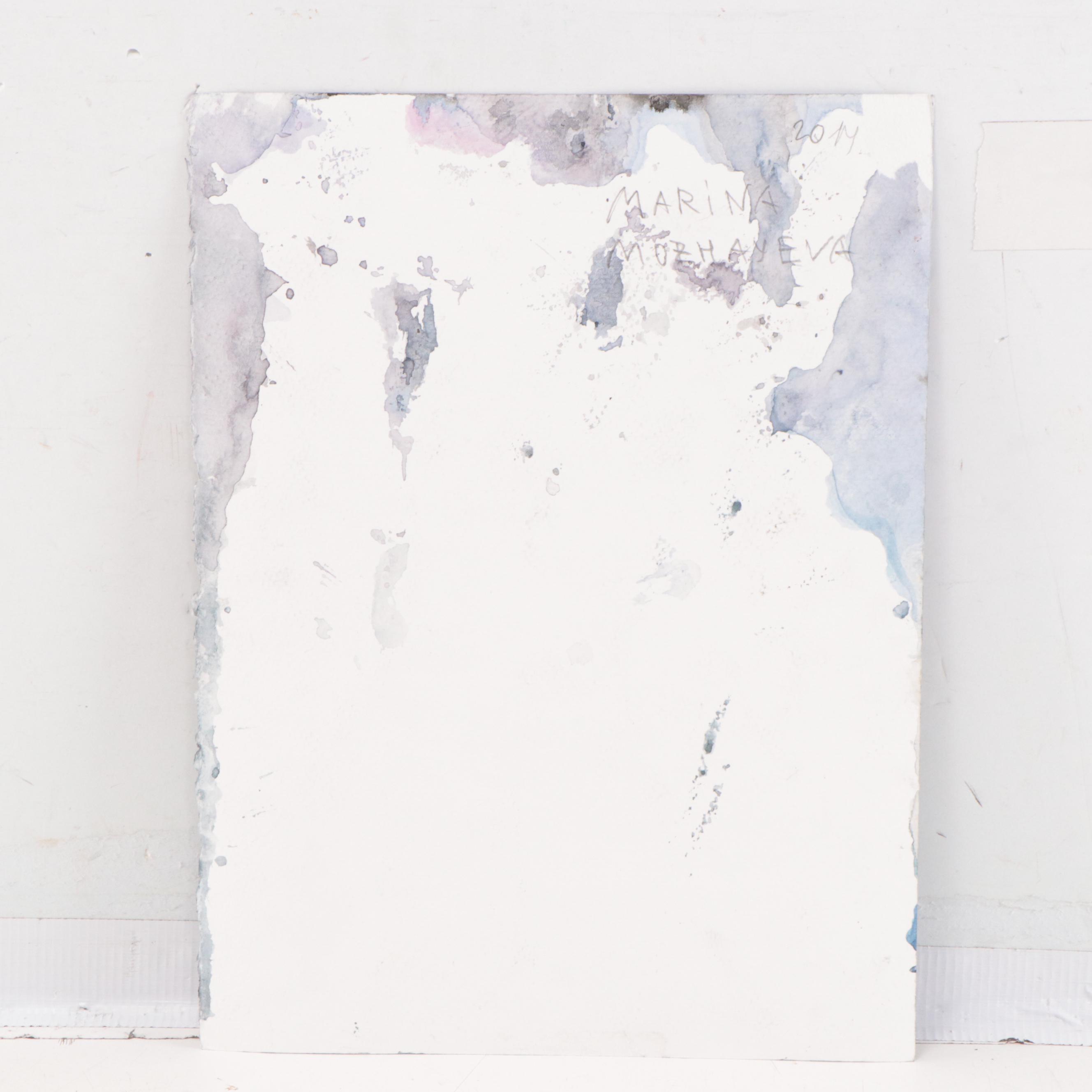 Marina Mozhayeva Watercolor Painting, 2014