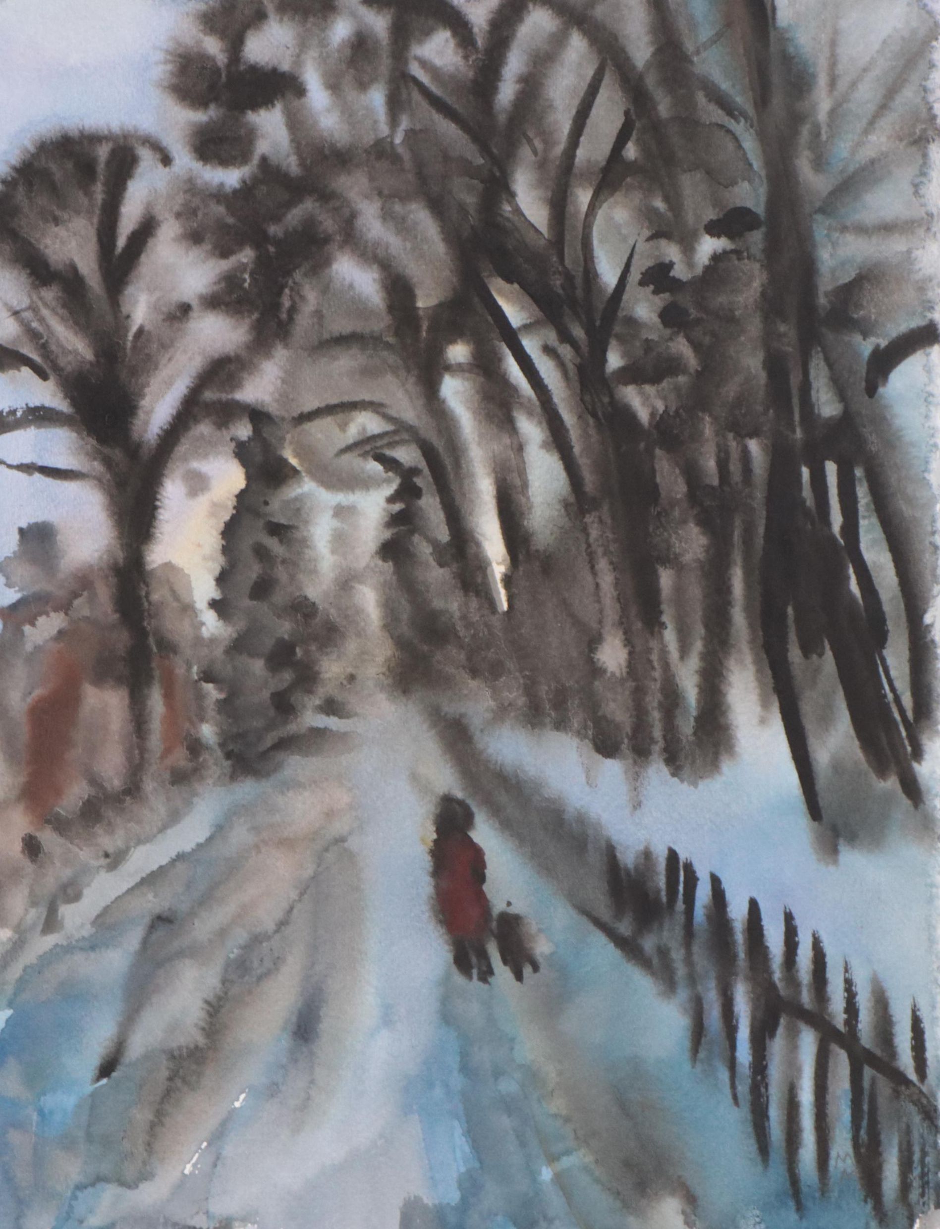 Marina Mozhayeva Watercolor Painting, 2014