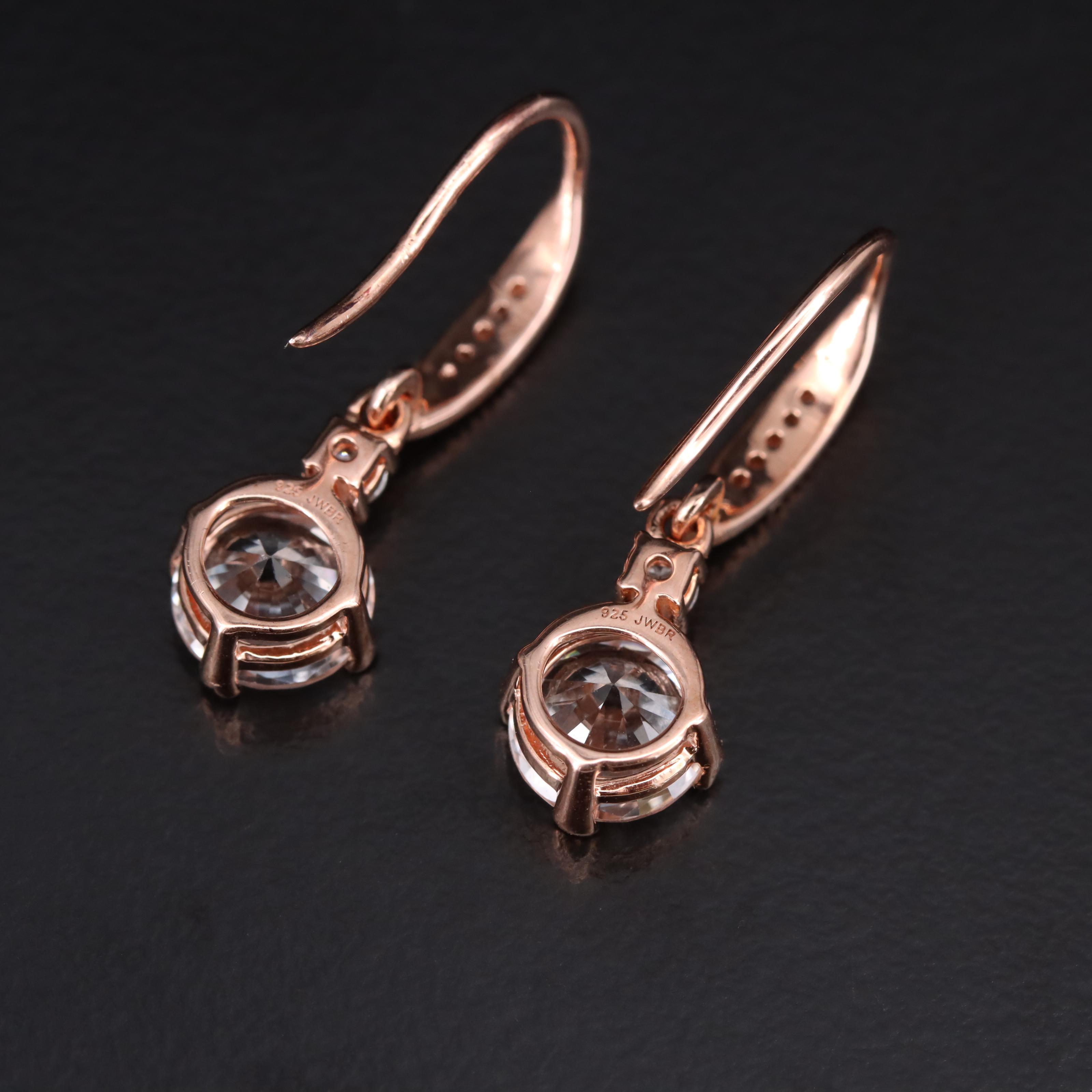 Sterling Sapphire Earrings