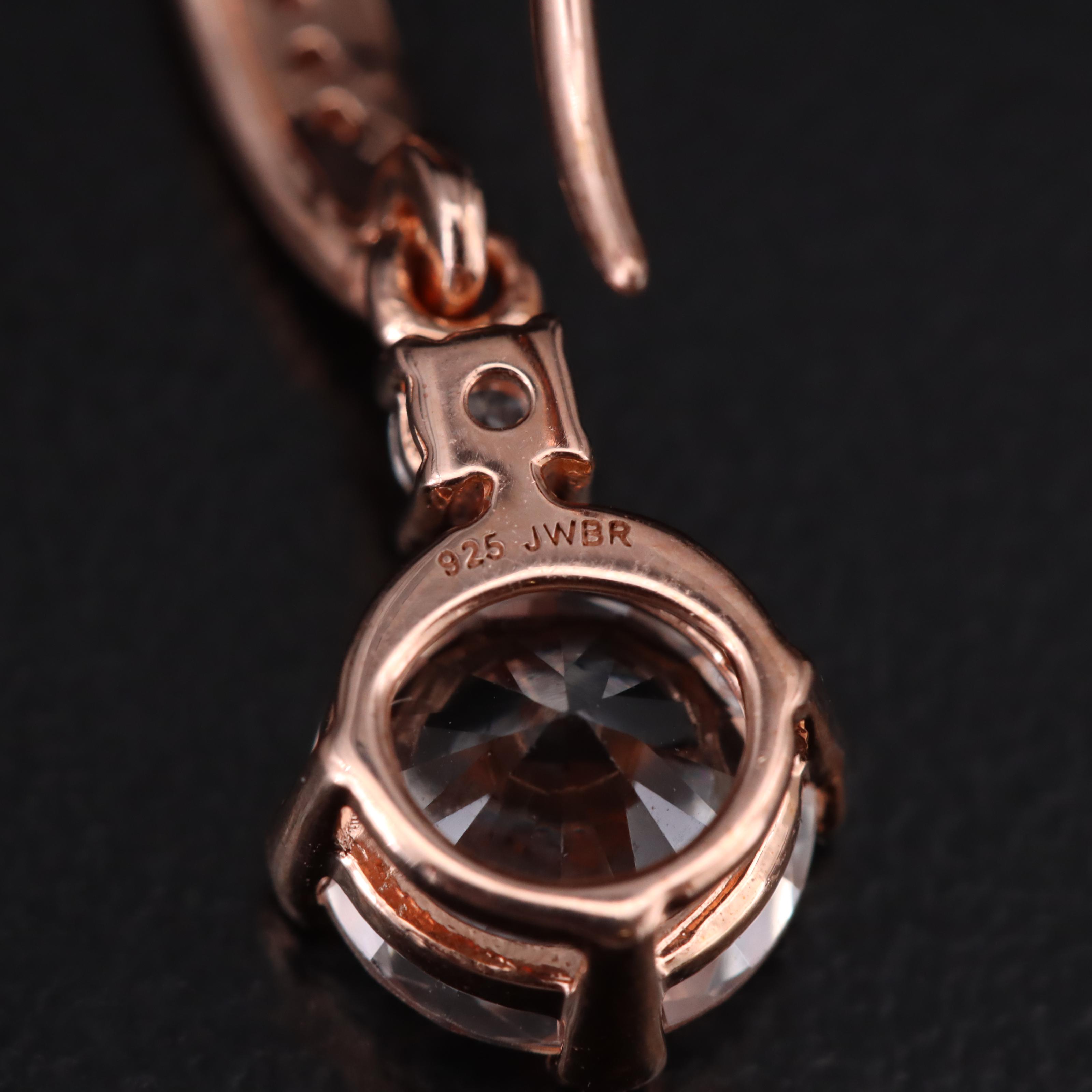 Sterling Sapphire Earrings