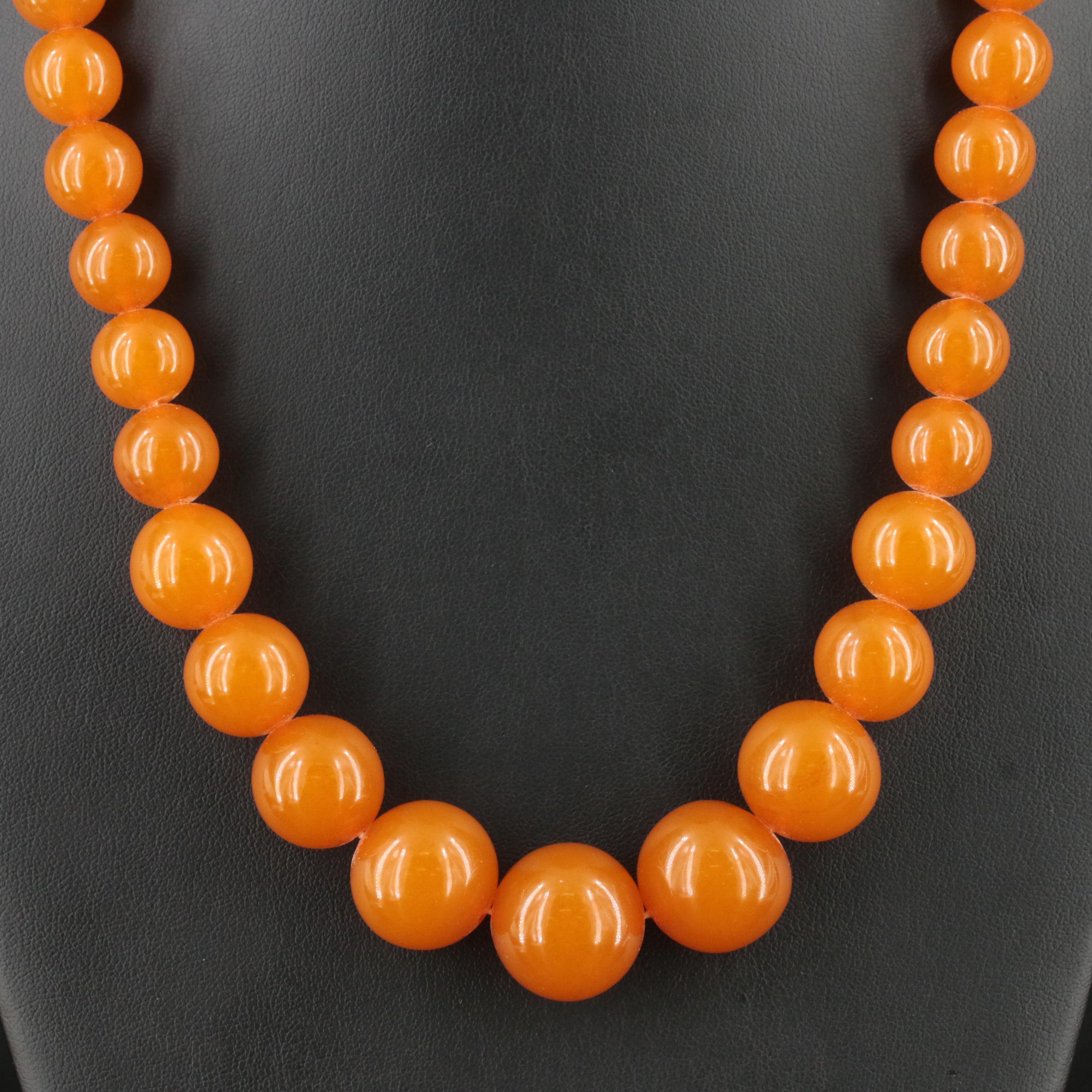 Graduated Beaded Necklace