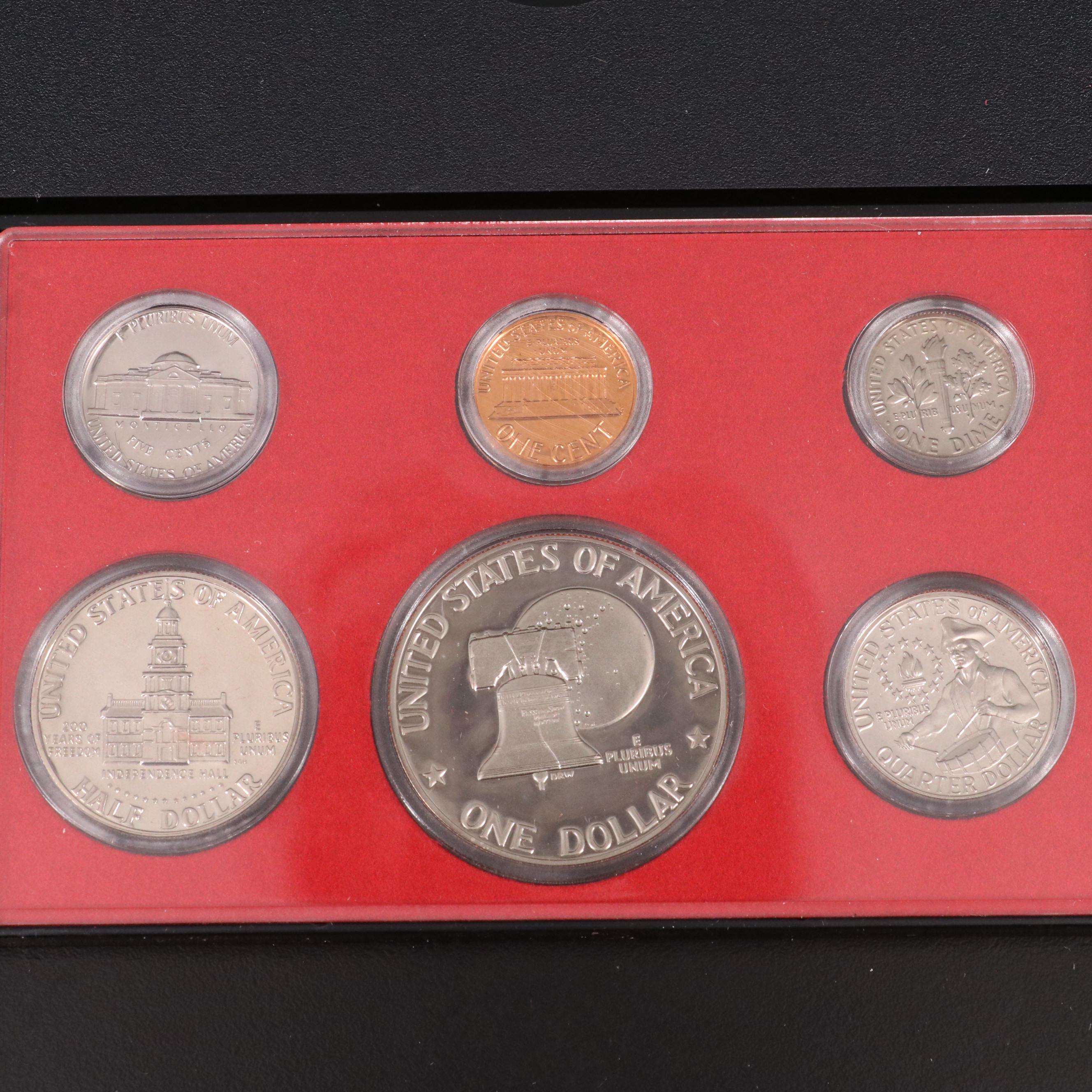 Eighteen 1970's United States Proof Sets