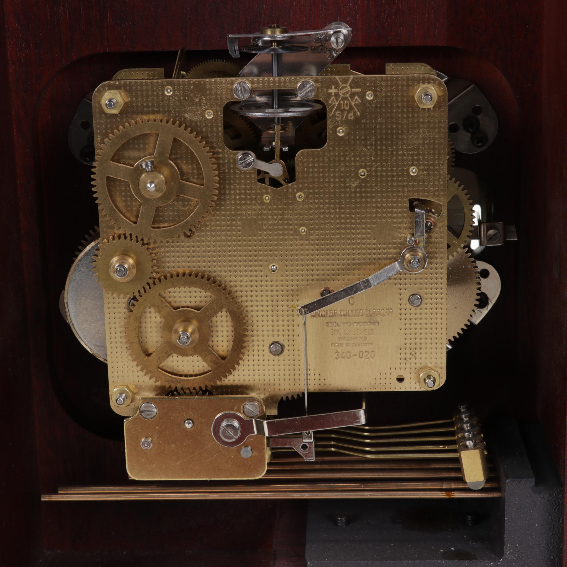 Howard Miller Wooden Mantel Clock, 1997