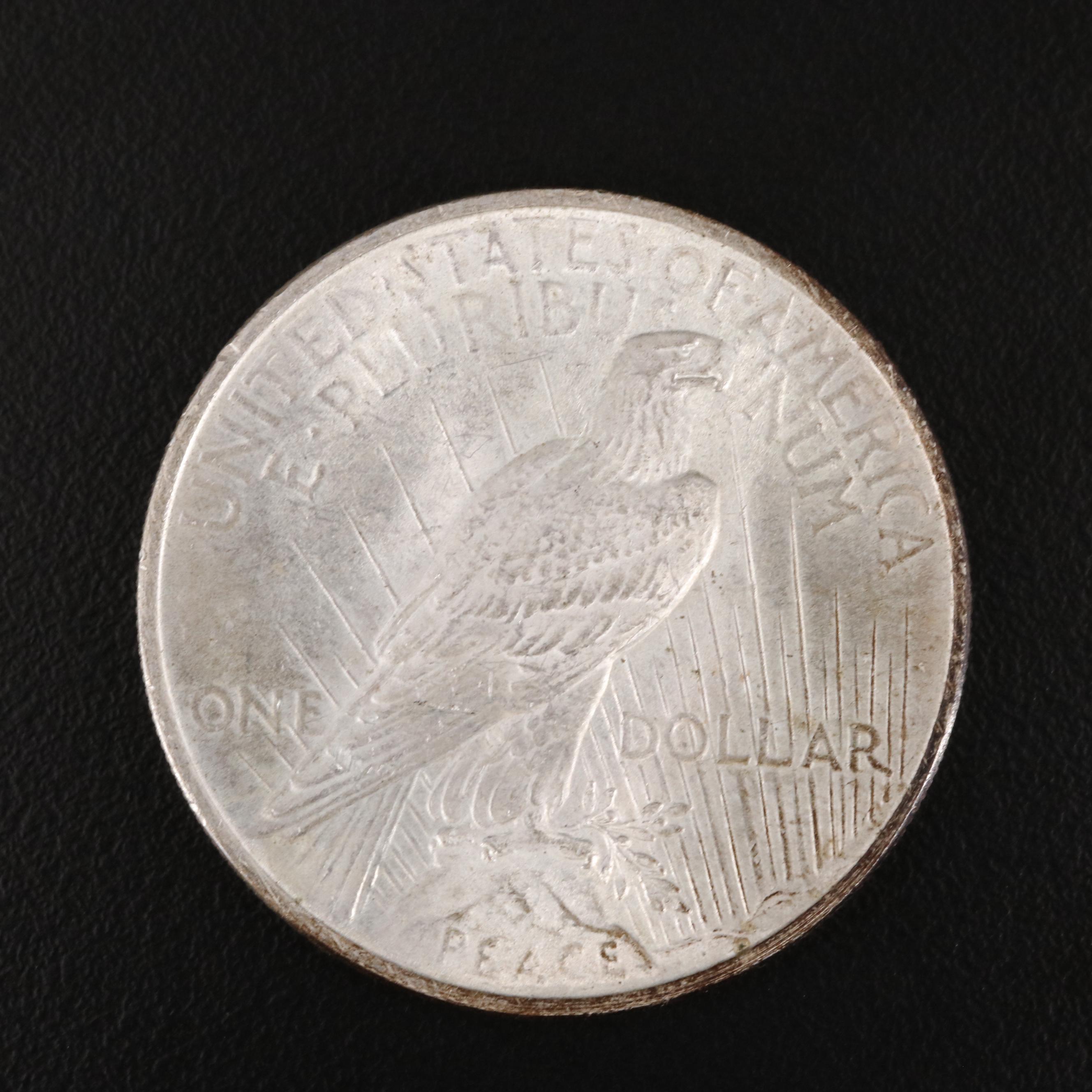 1924 Peace Silver Dollar