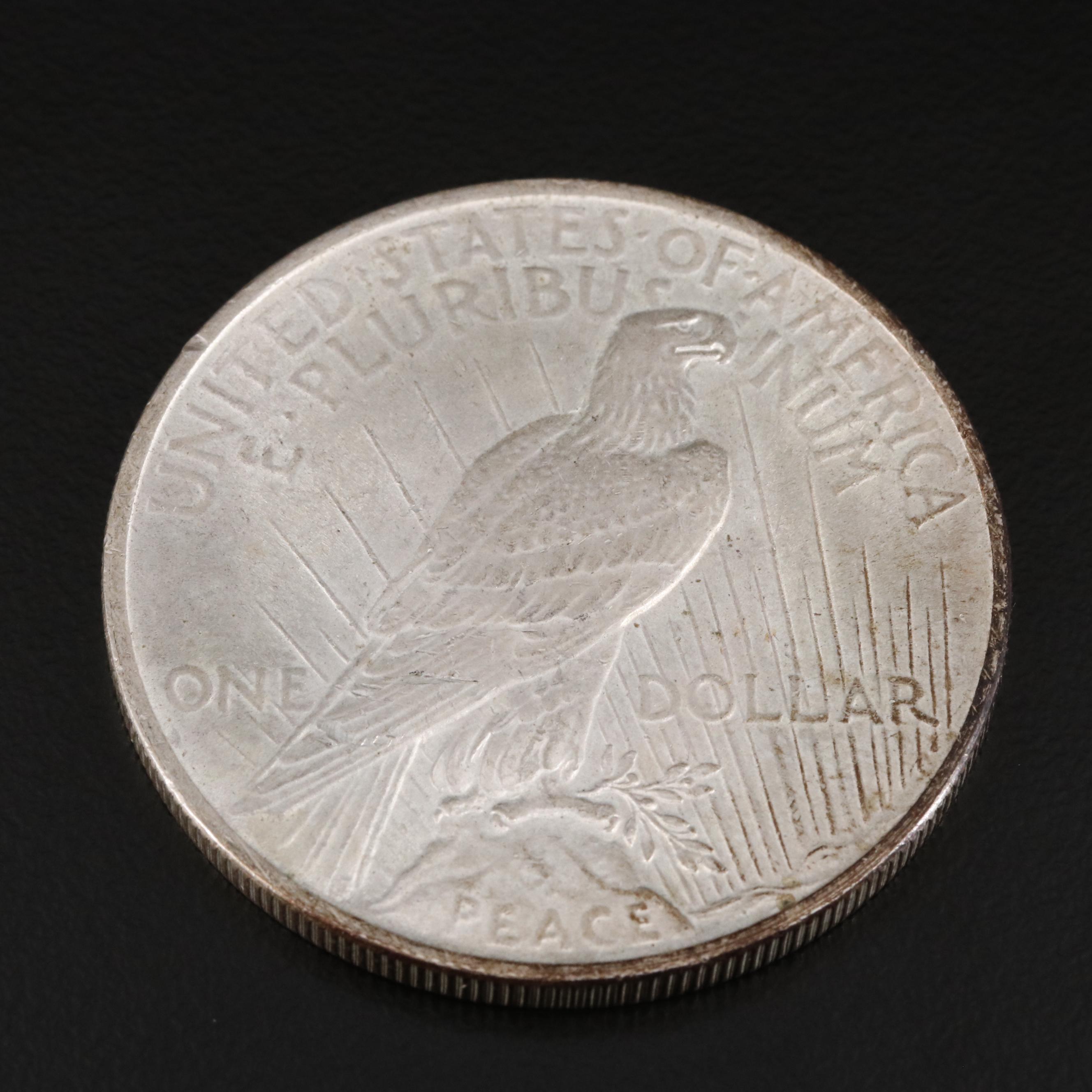 1924 Peace Silver Dollar