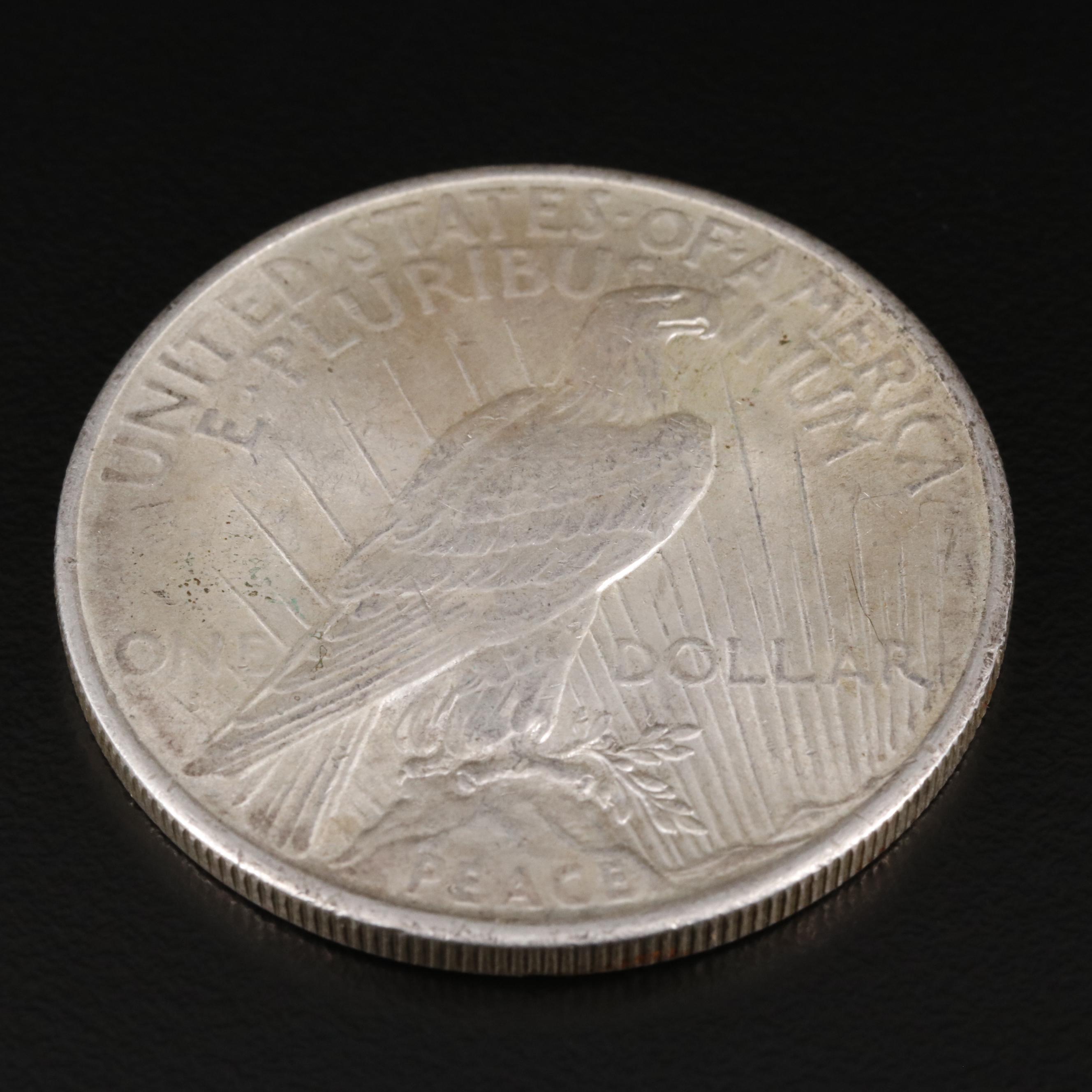 1924 Peace Silver Dollar