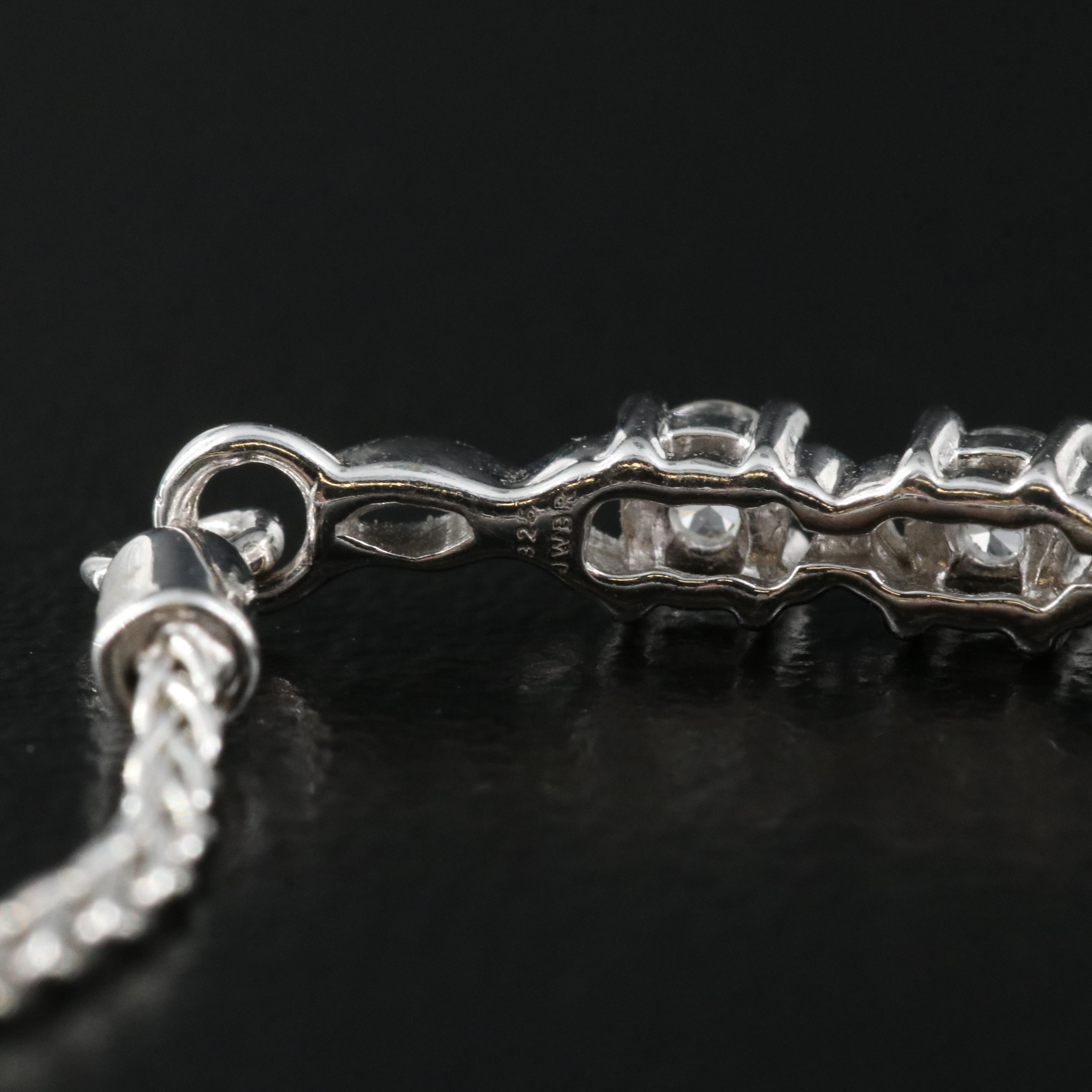 Sterling Sapphire Bolo Bracelet