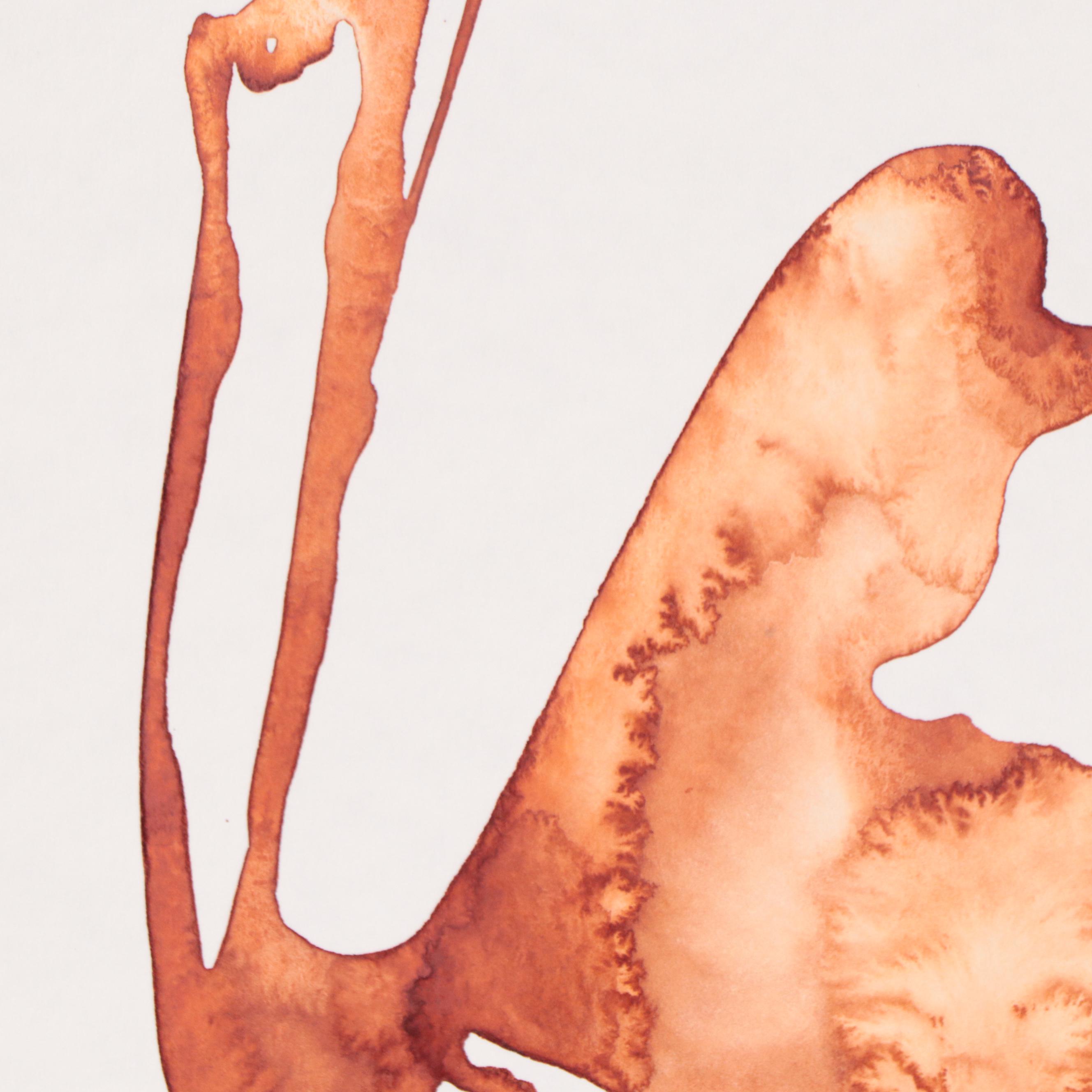 Alyona Glushchenko Figural Watercolor Painting, 2022