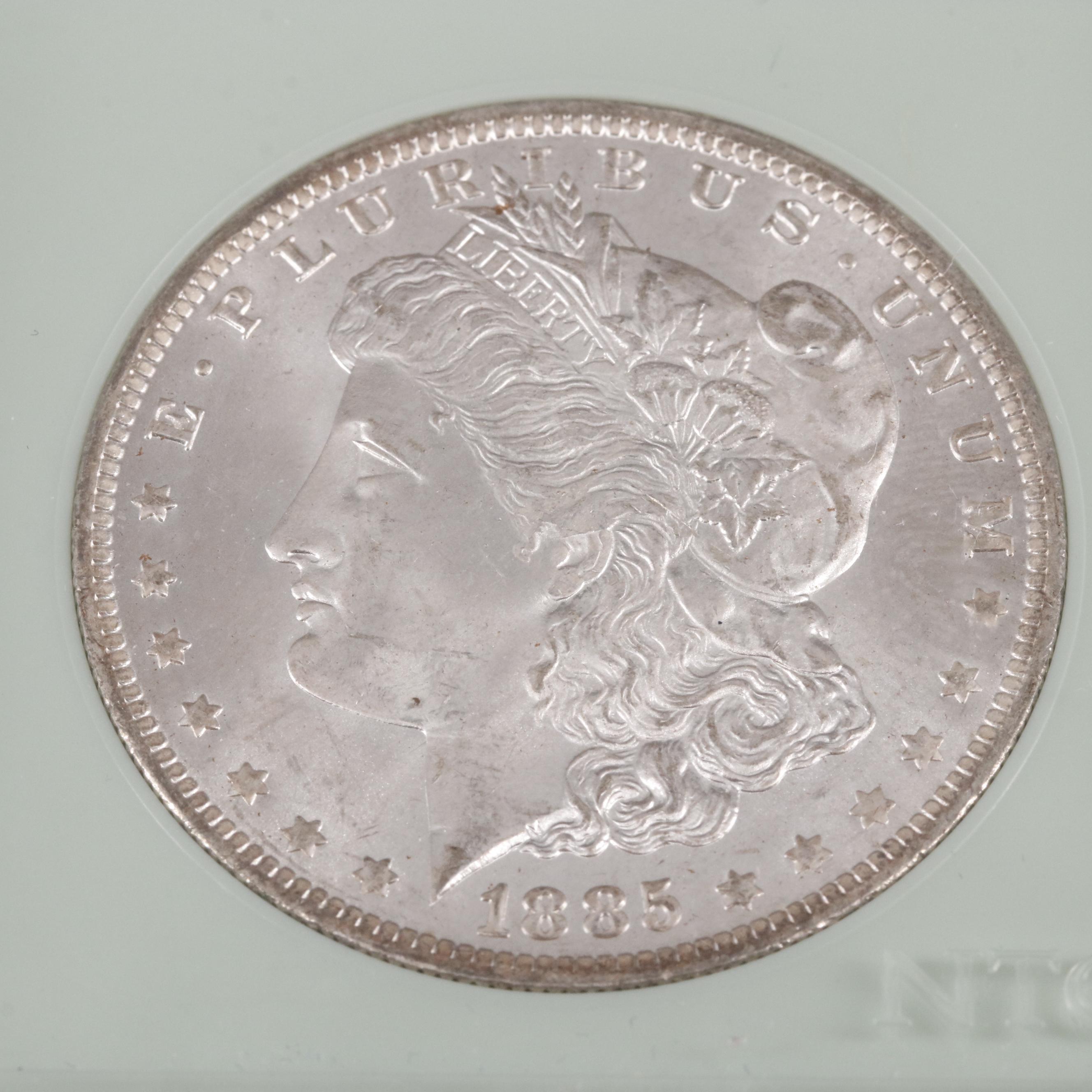 1885-O Morgan Silver Dollar