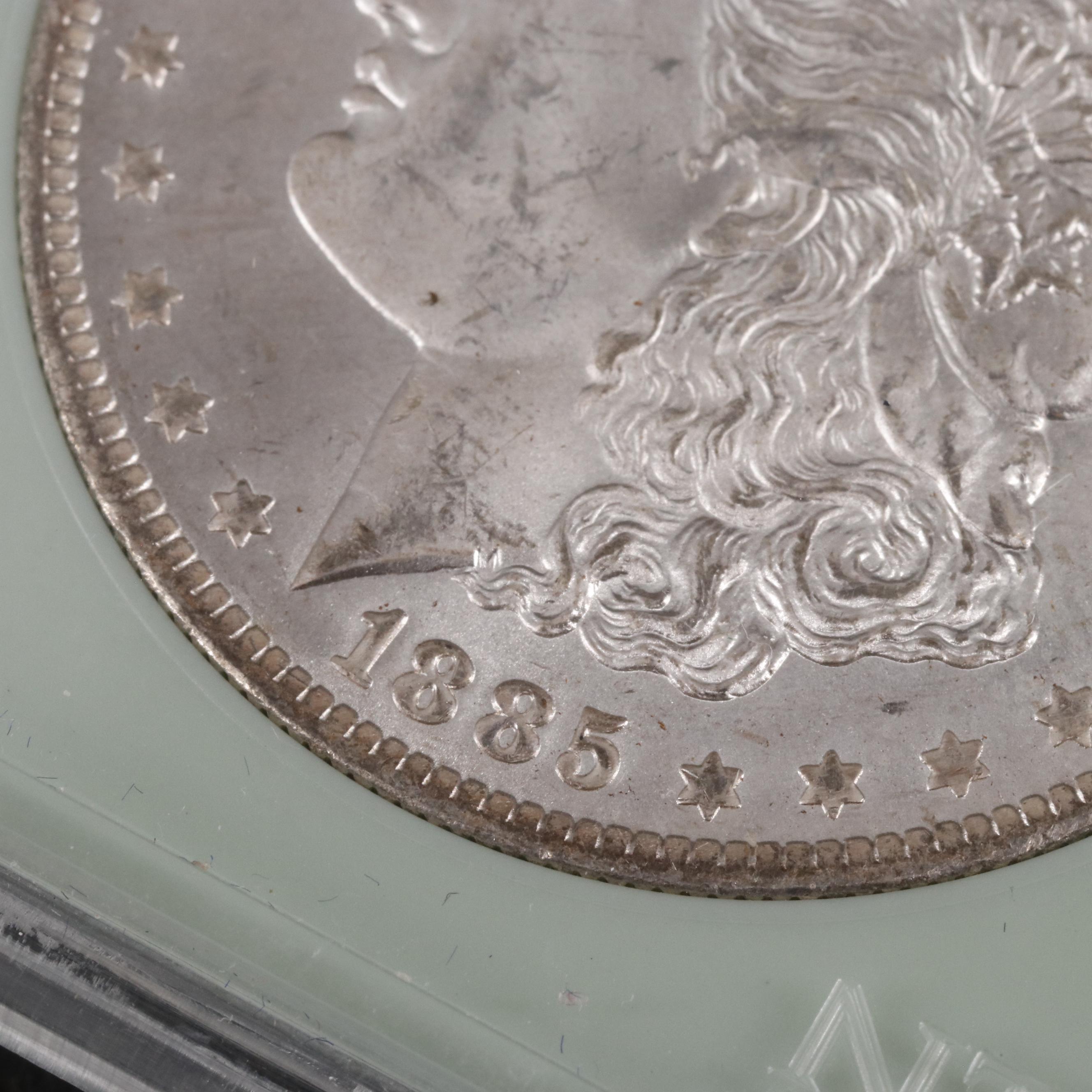 1885-O Morgan Silver Dollar