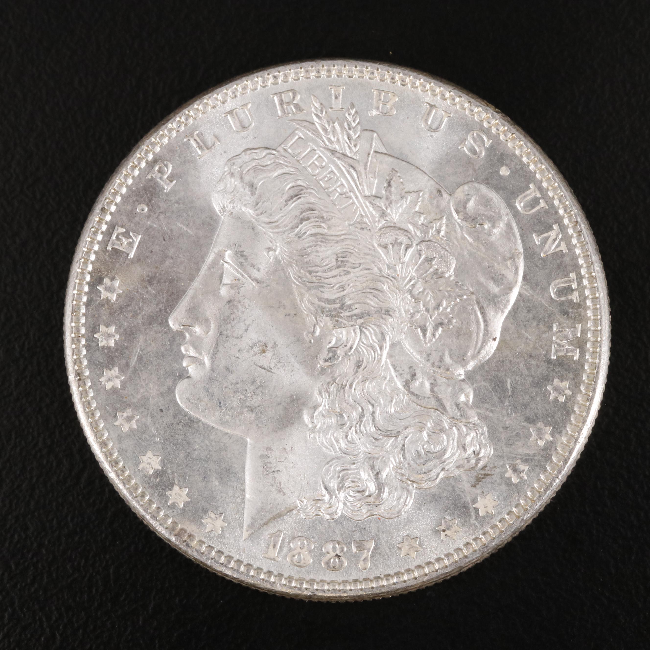 1887 Morgan Silver Dollar