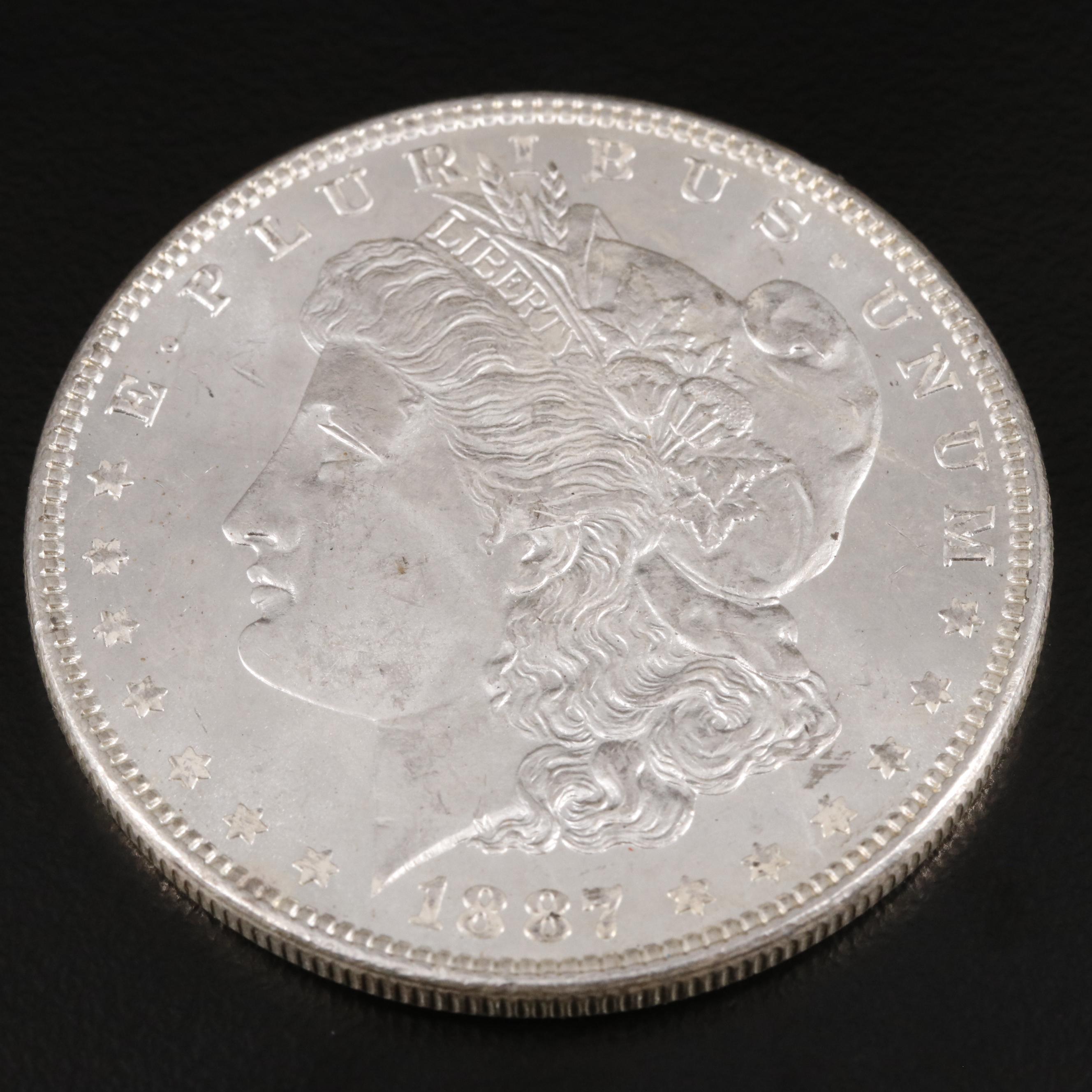 1887 Morgan Silver Dollar