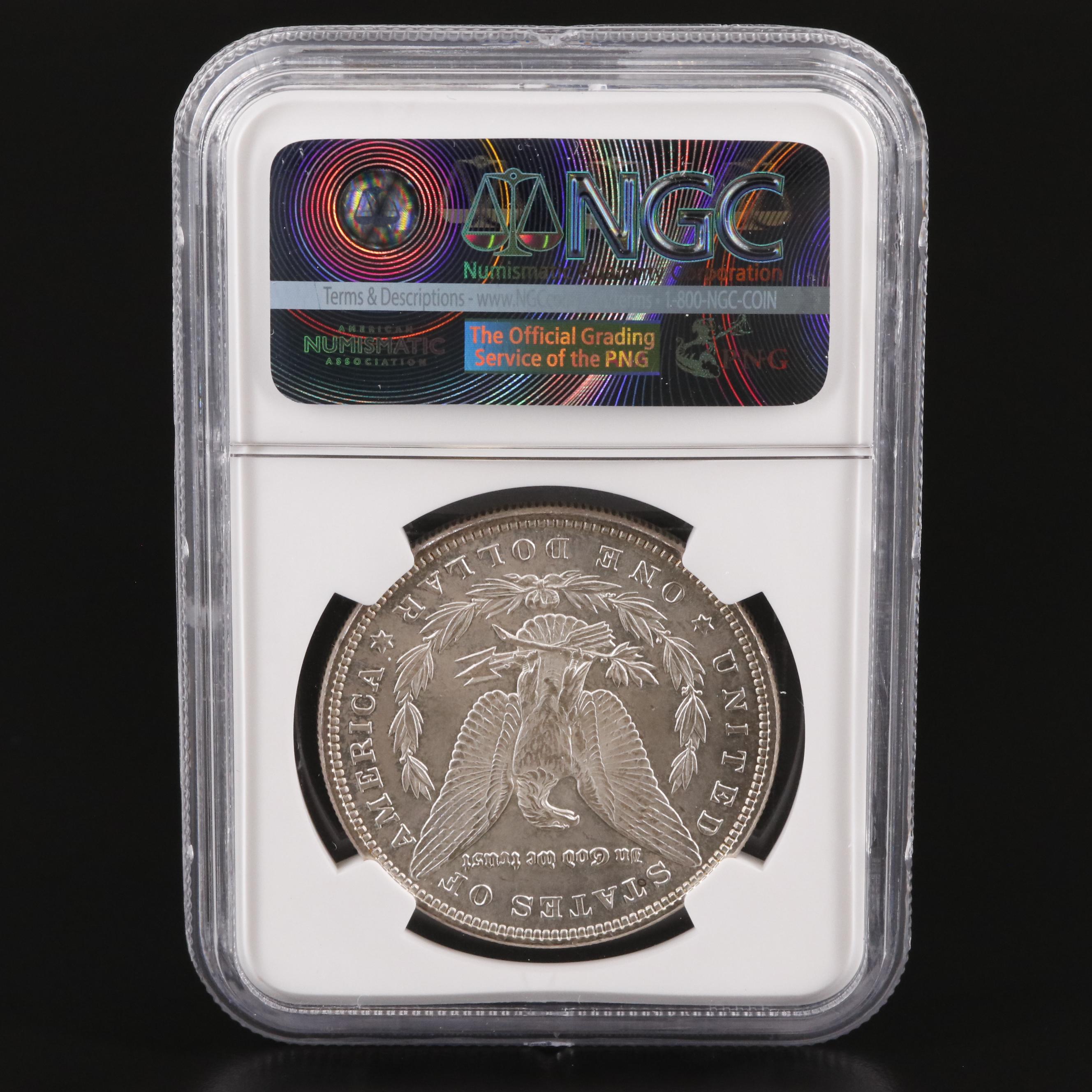 NGC MS62 1885 Morgan Silver Dollar