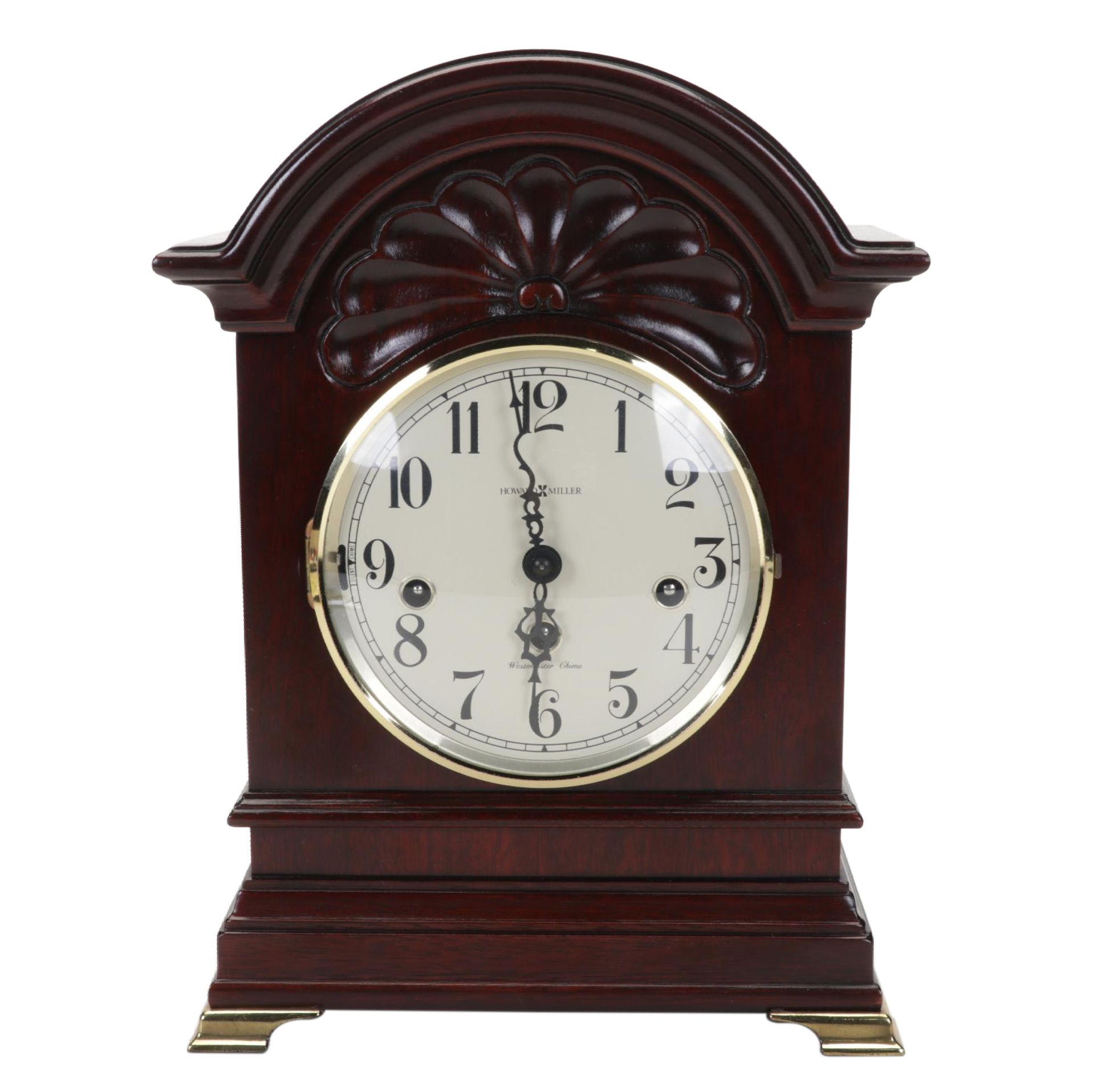 Howard Miller Wooden Mantel Clock, 1997