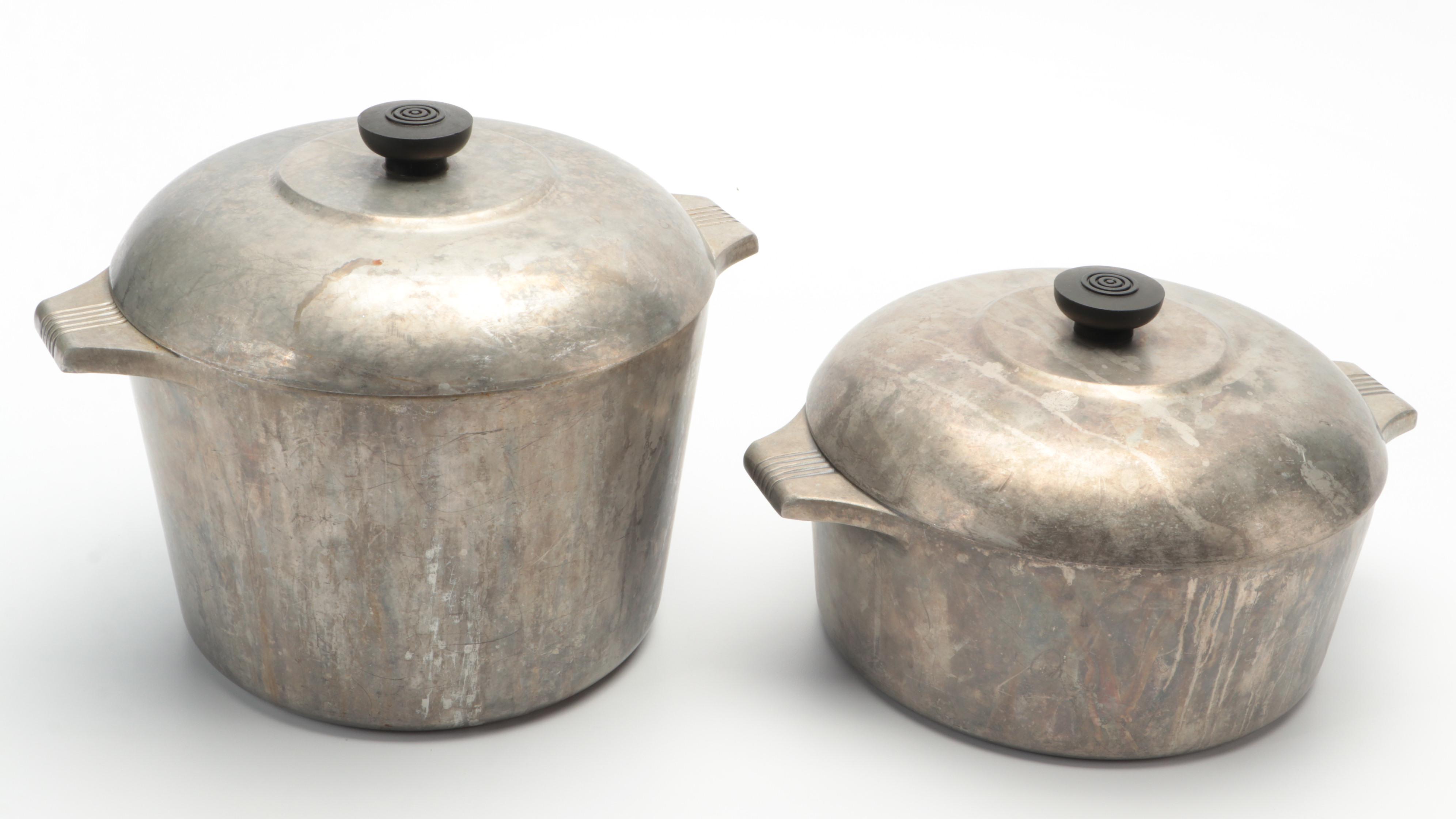 Wagner Ware Magnalite Cast Aluminum Roaster Dutch Ovens