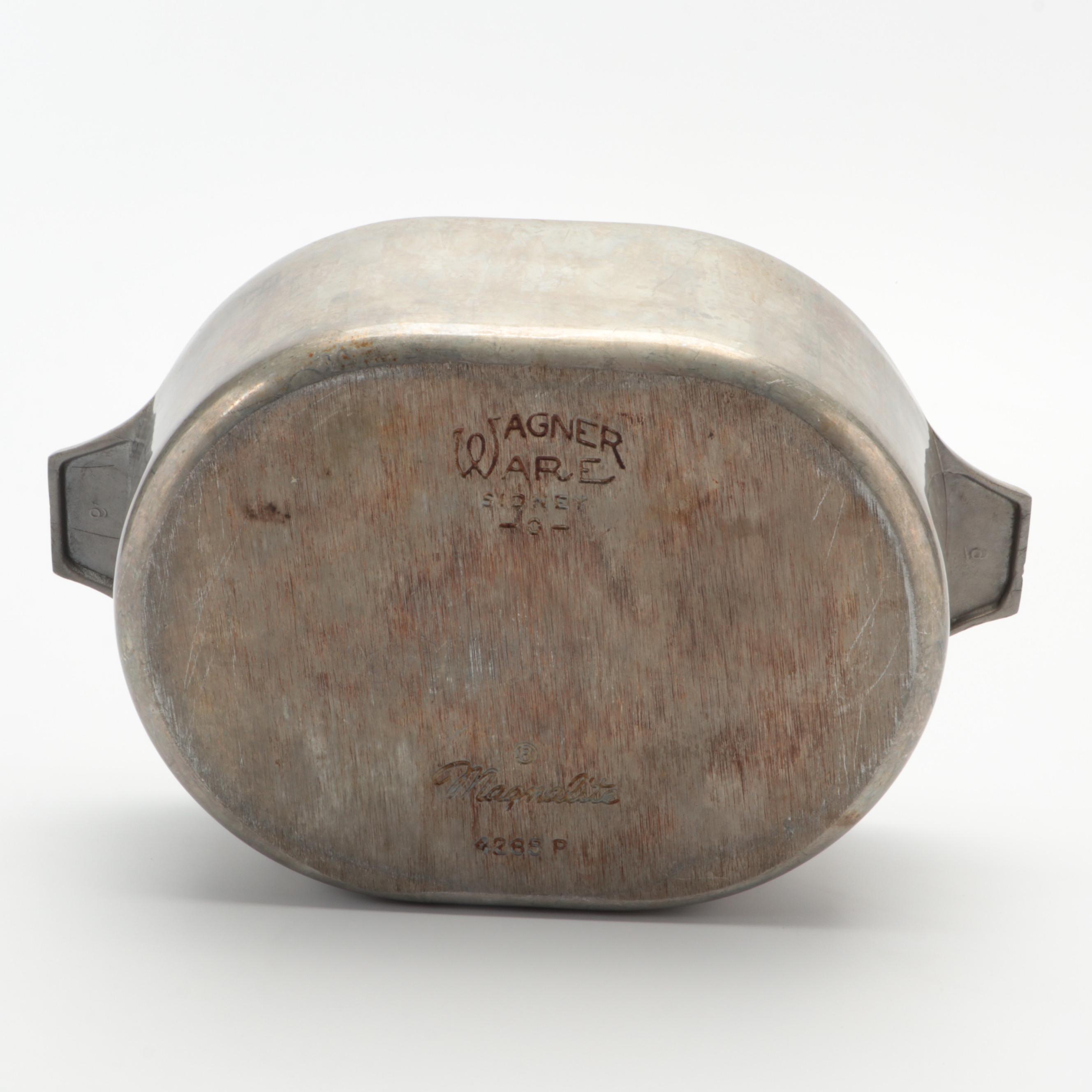 Wagner Ware Magnalite Cast Aluminum Roaster Dutch Ovens