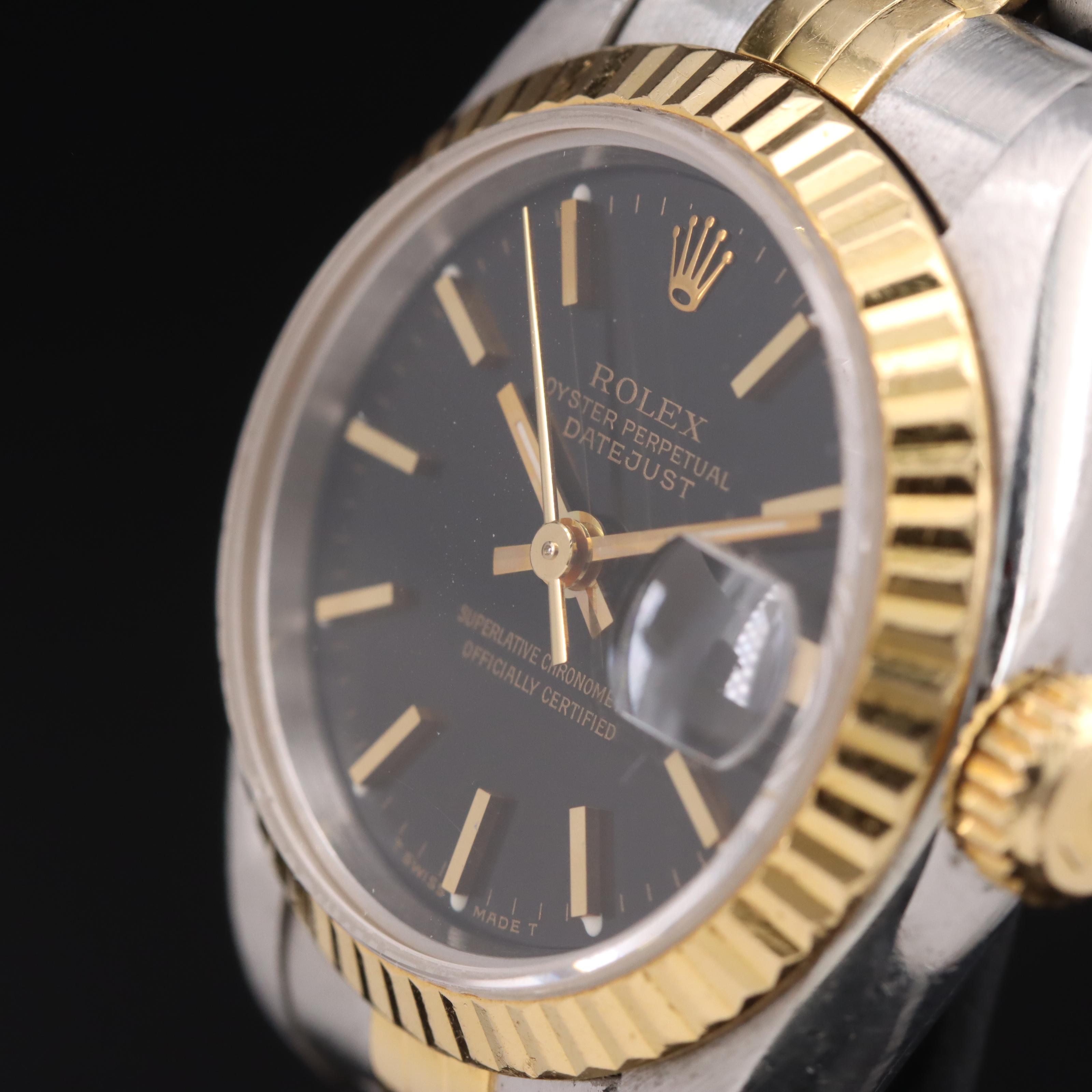 1995 Rolex Oyster Perpetual Datejust Watch