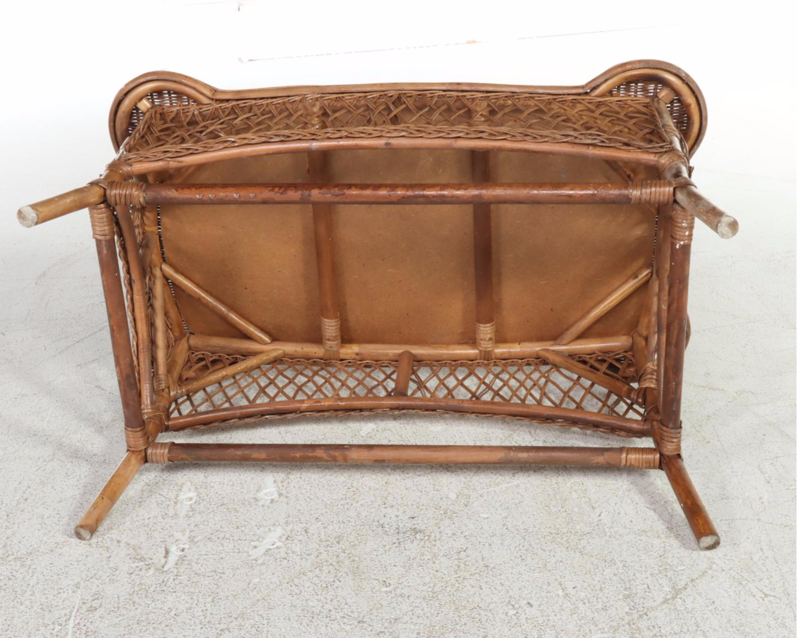 Wicker and Rattan Patio Coffee Table