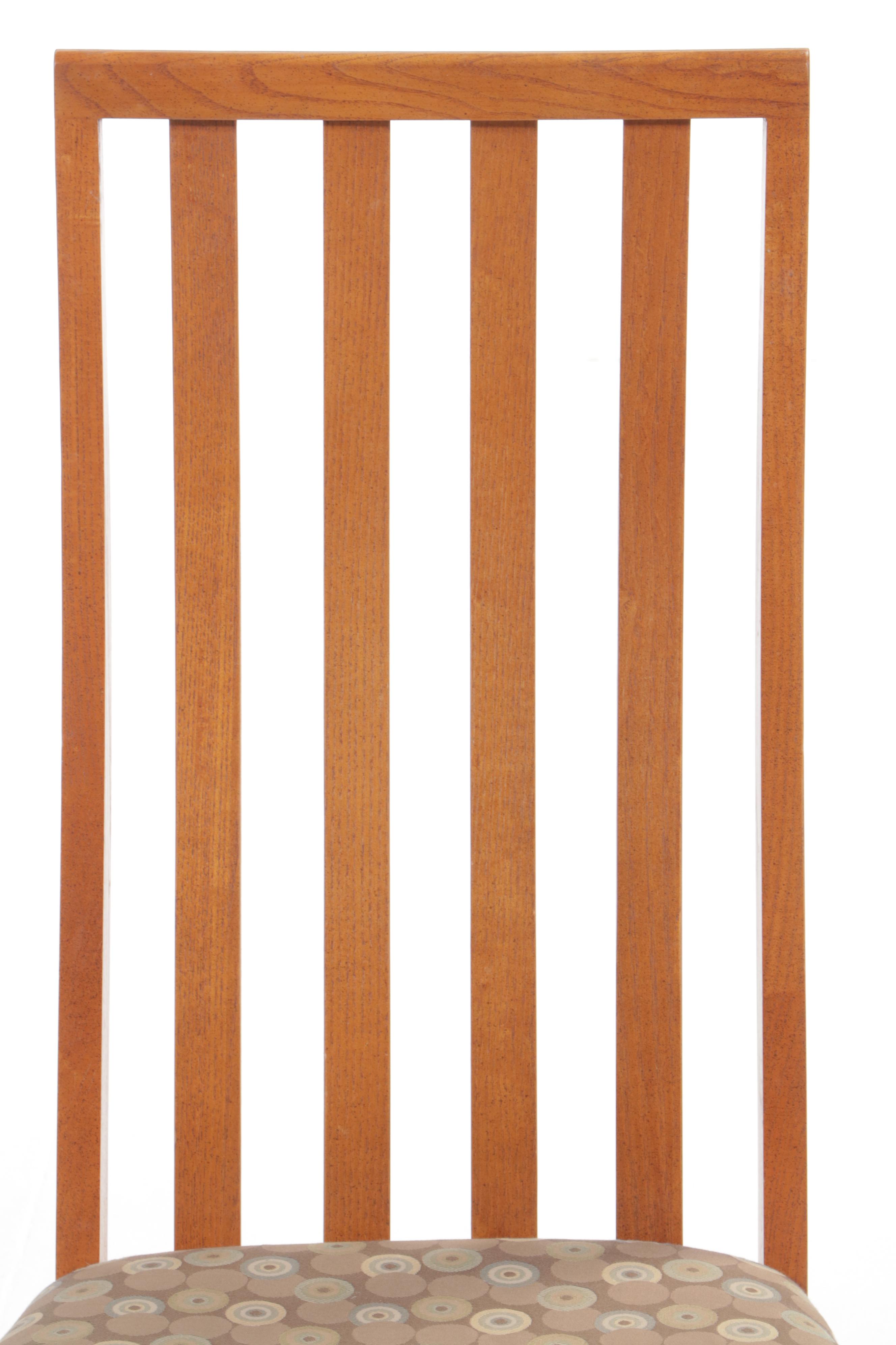 Three-Piece Danish Modern Teak and Ceramic Tile Dining Set, Incl. Gangsø Møbler