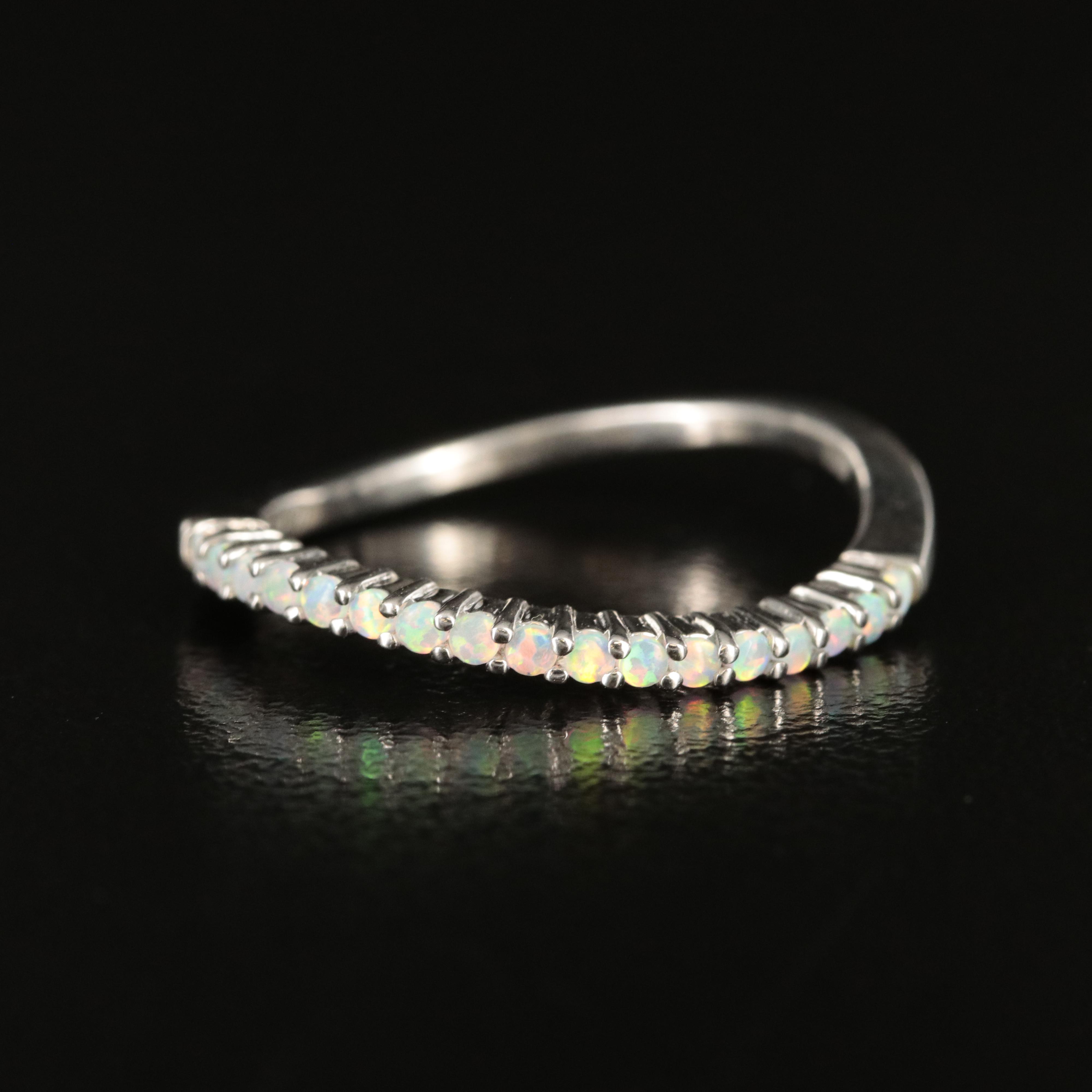 Sterling Opal Band