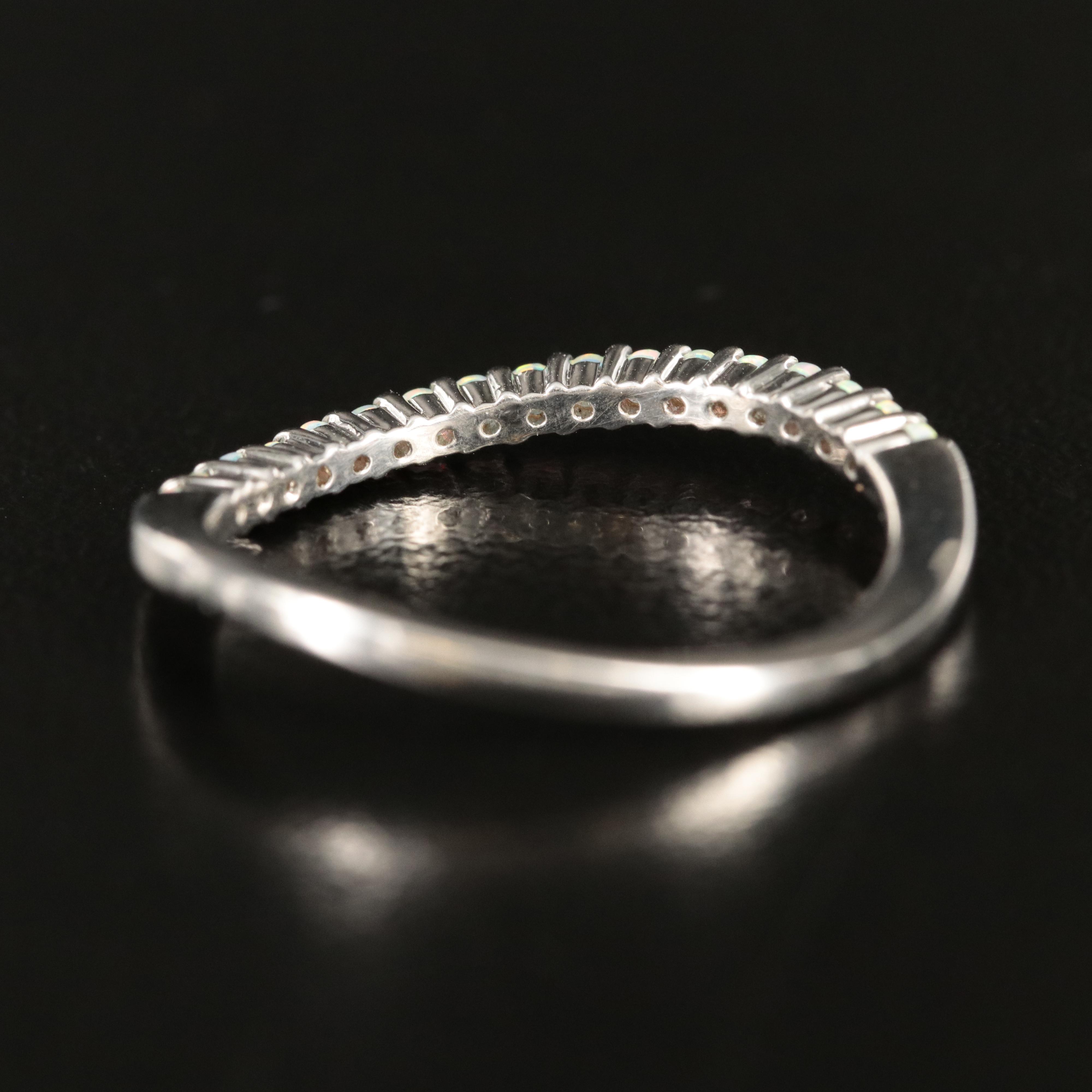 Sterling Opal Band