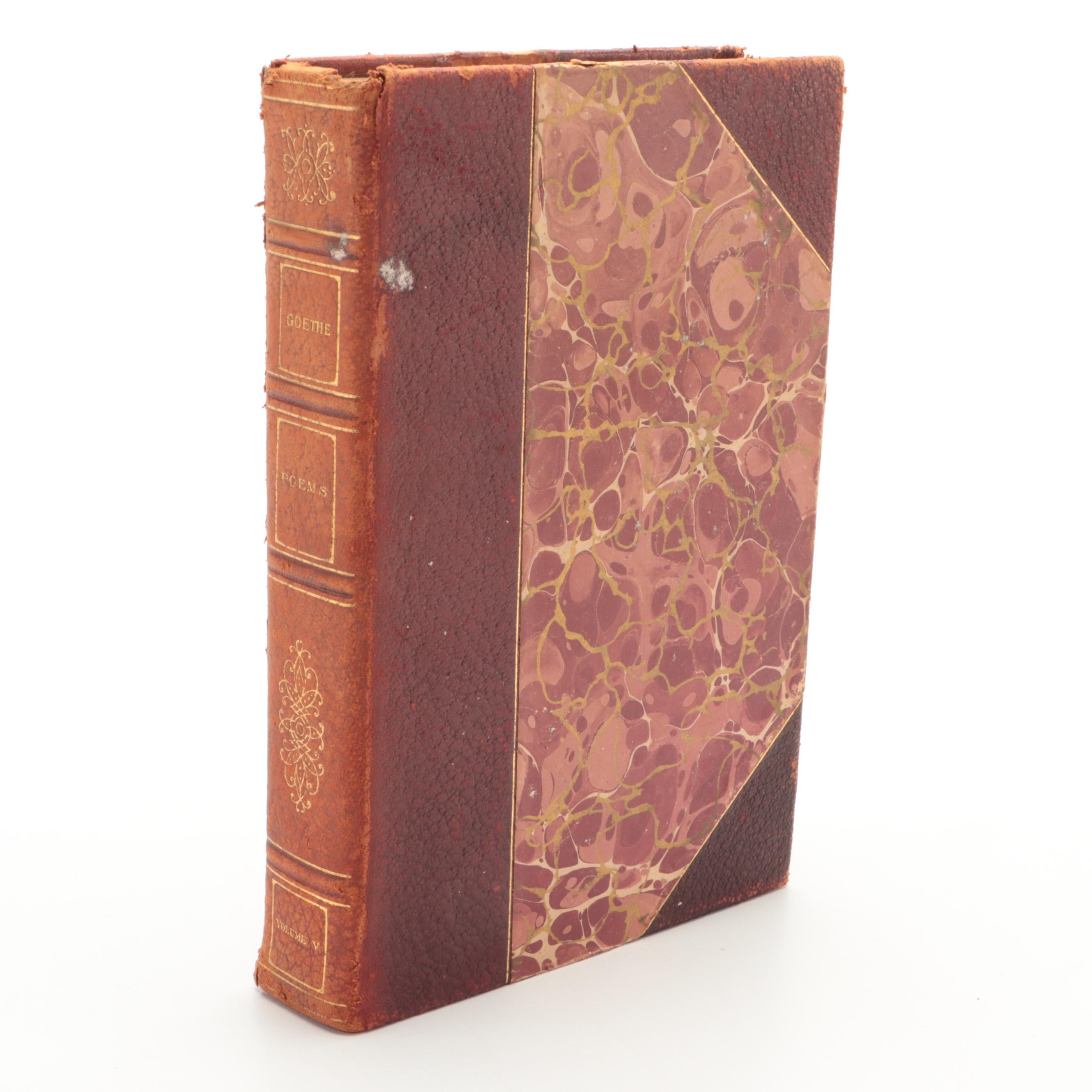 Limited Edition "The Works of Johann Wolfgang von Goethe" Ten-Volume Set