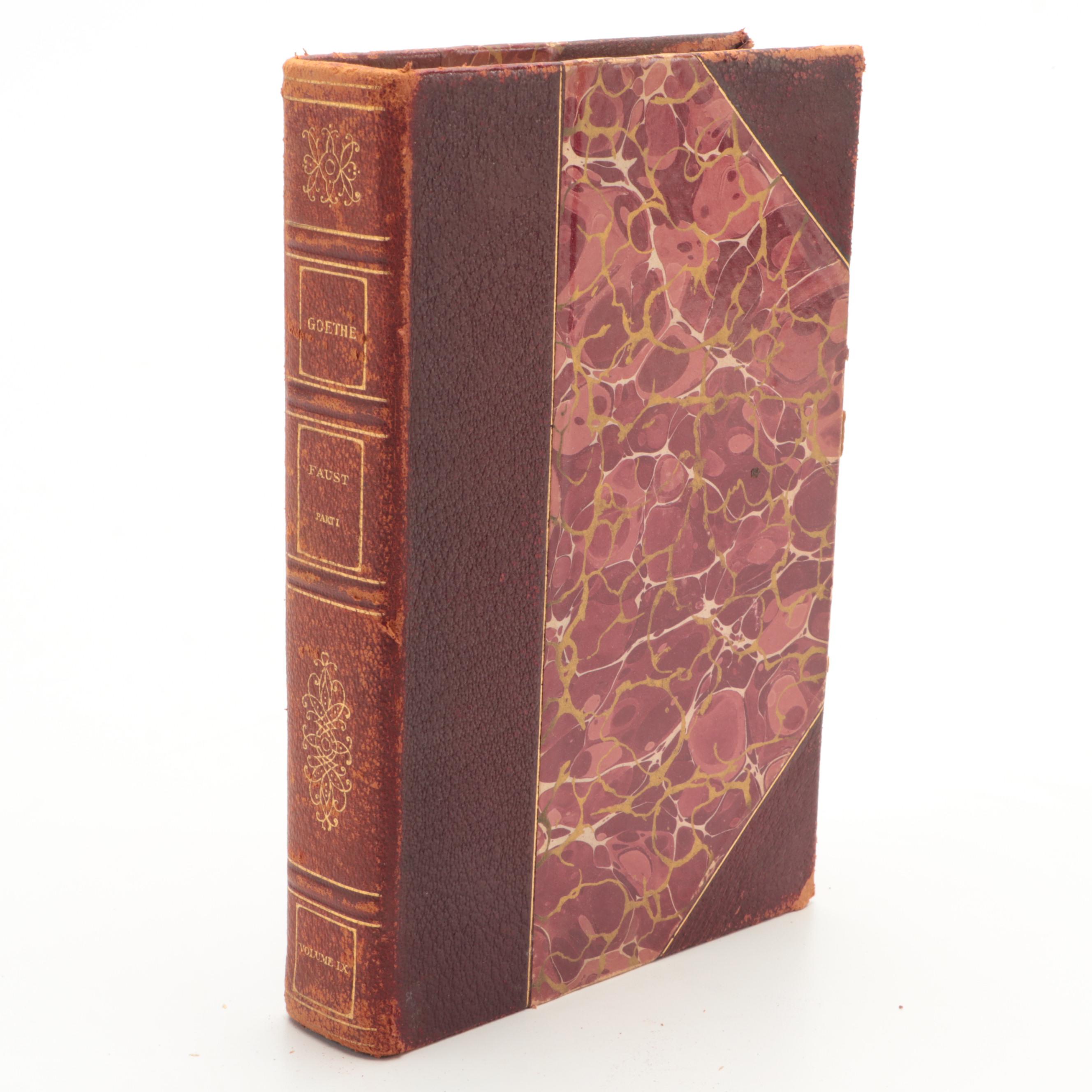 Limited Edition "The Works of Johann Wolfgang von Goethe" Ten-Volume Set