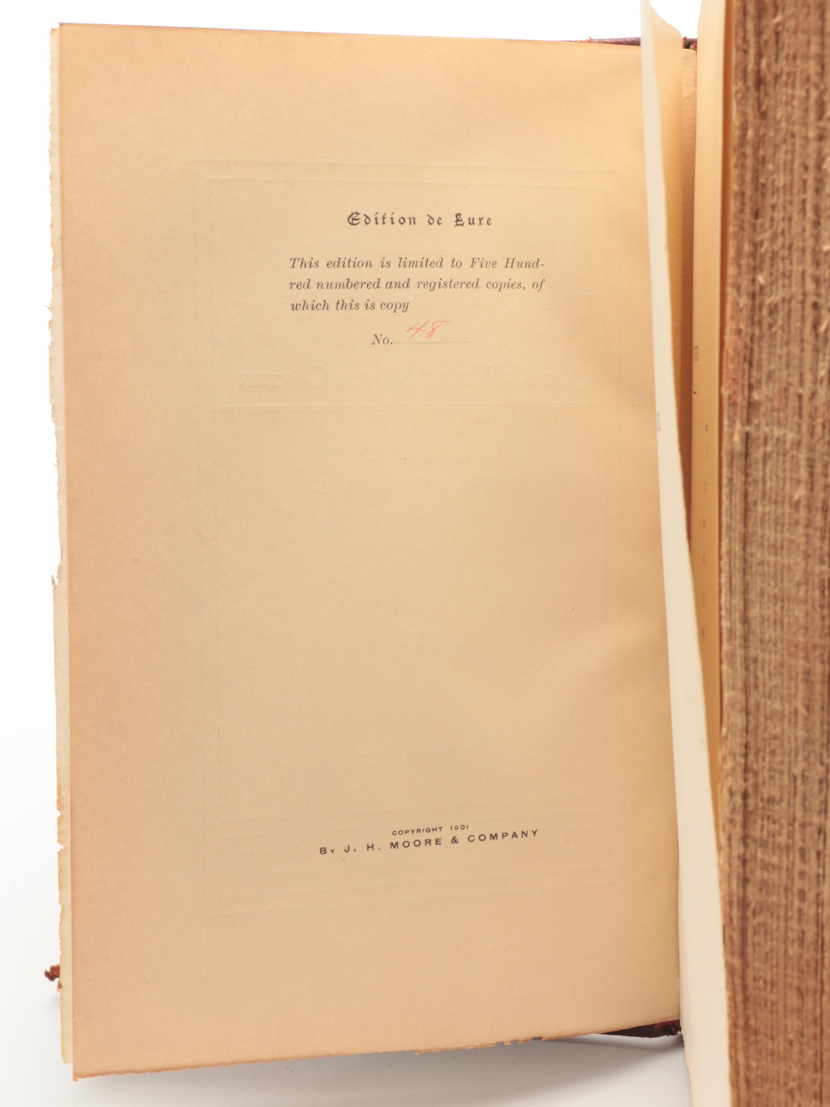 Limited Edition "The Works of Johann Wolfgang von Goethe" Ten-Volume Set