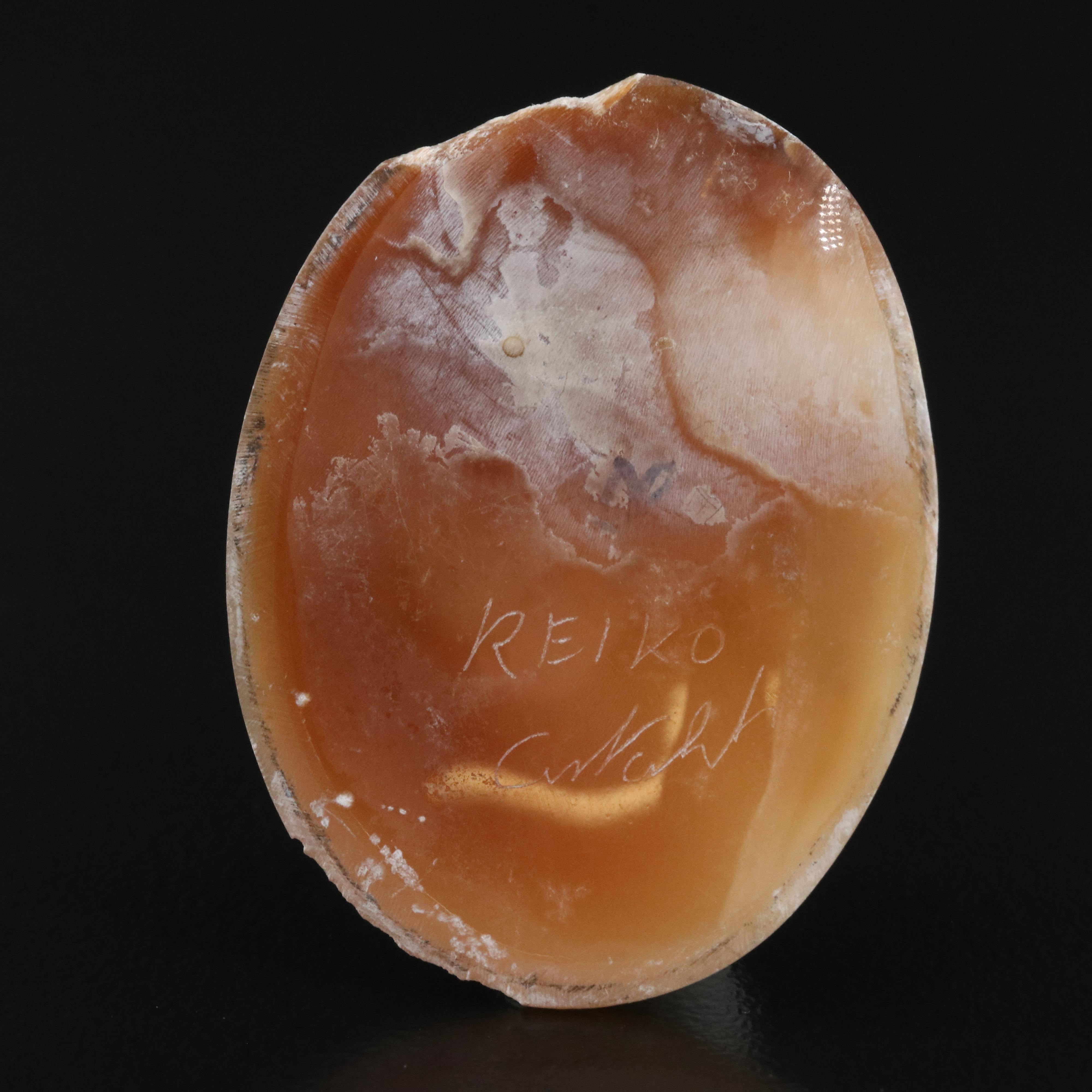 Loose Signed Shell Cameo