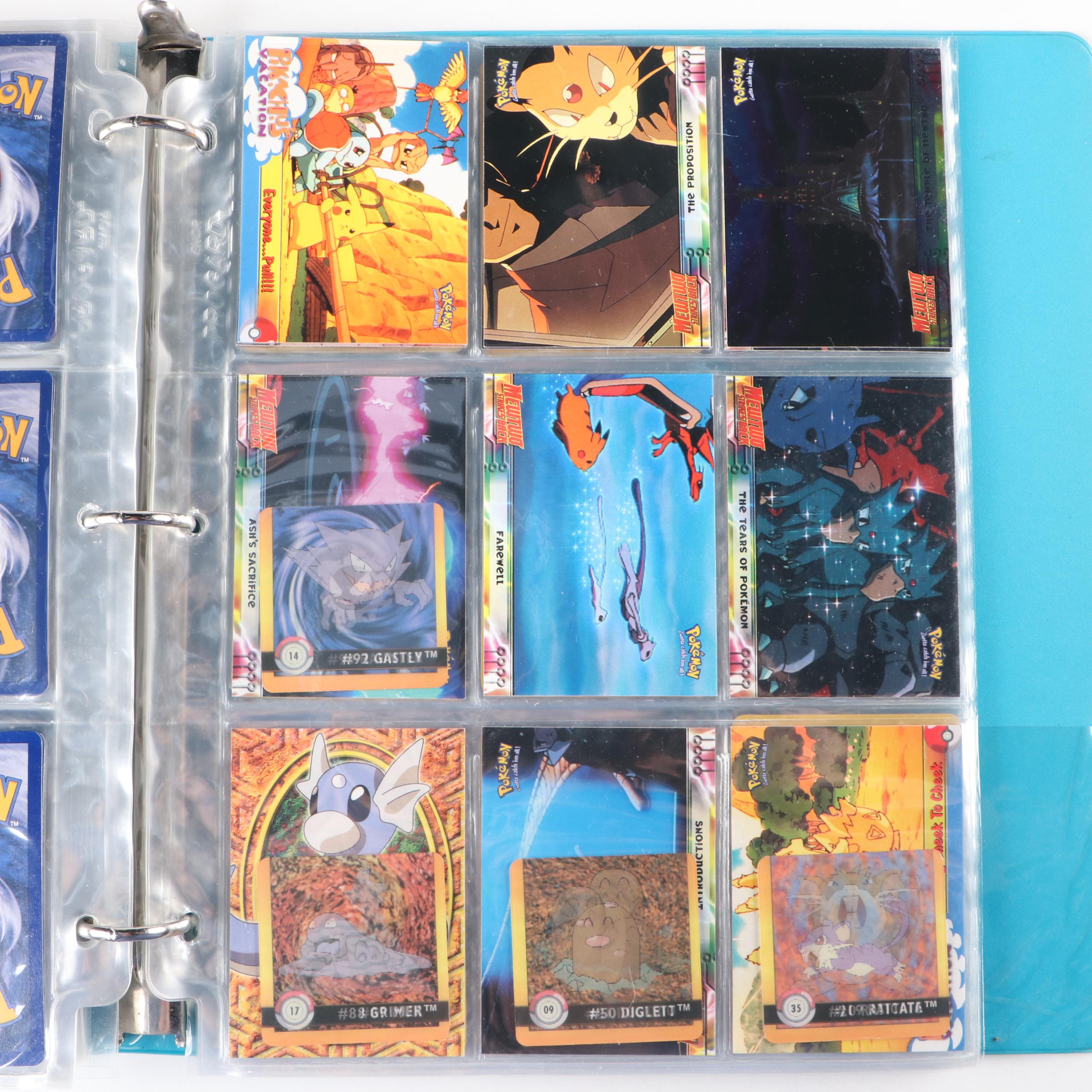 Base Set and Other Pokémon Cards Including Pikachu, Clefable and Golem, 1990s