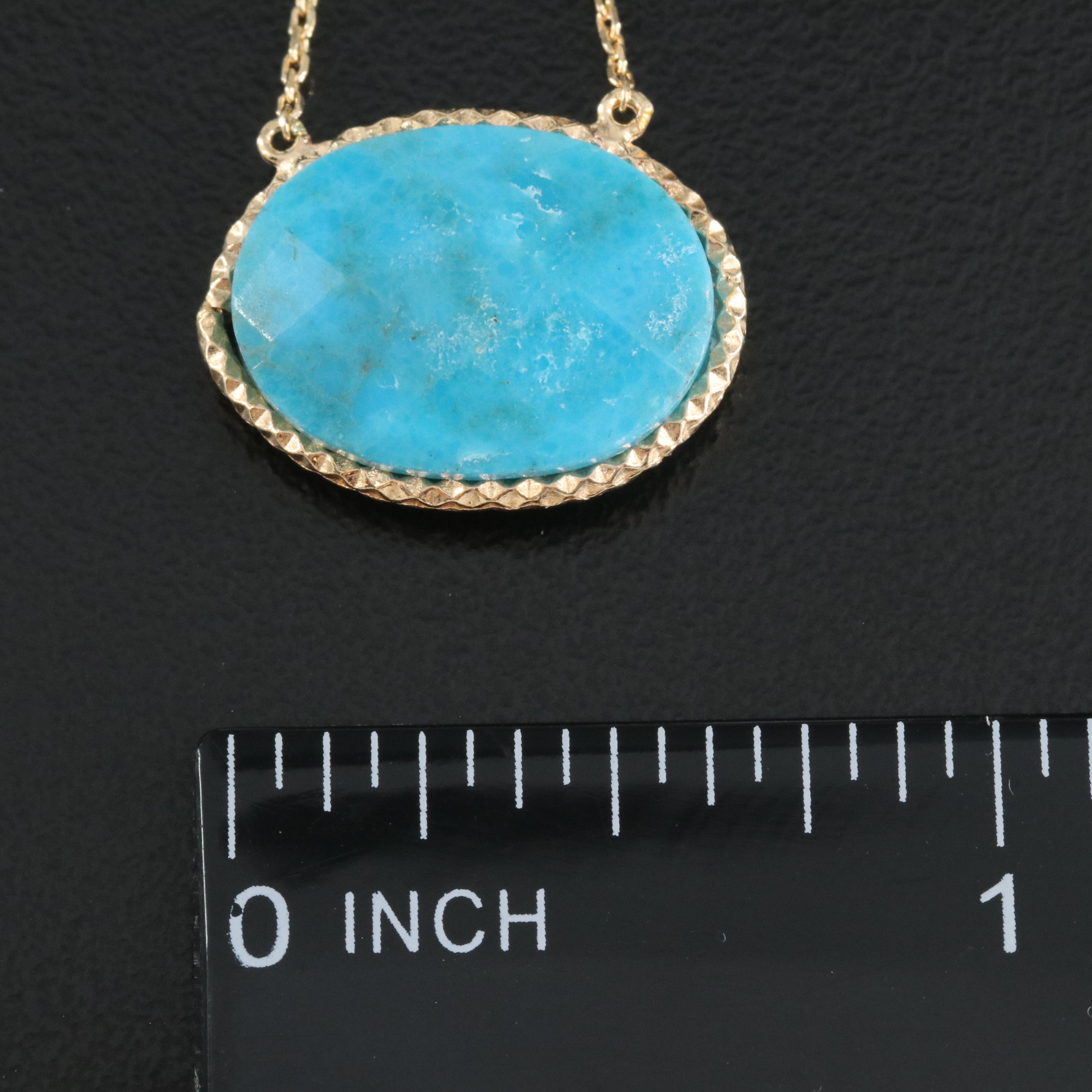 Sterling Turquoise Necklace