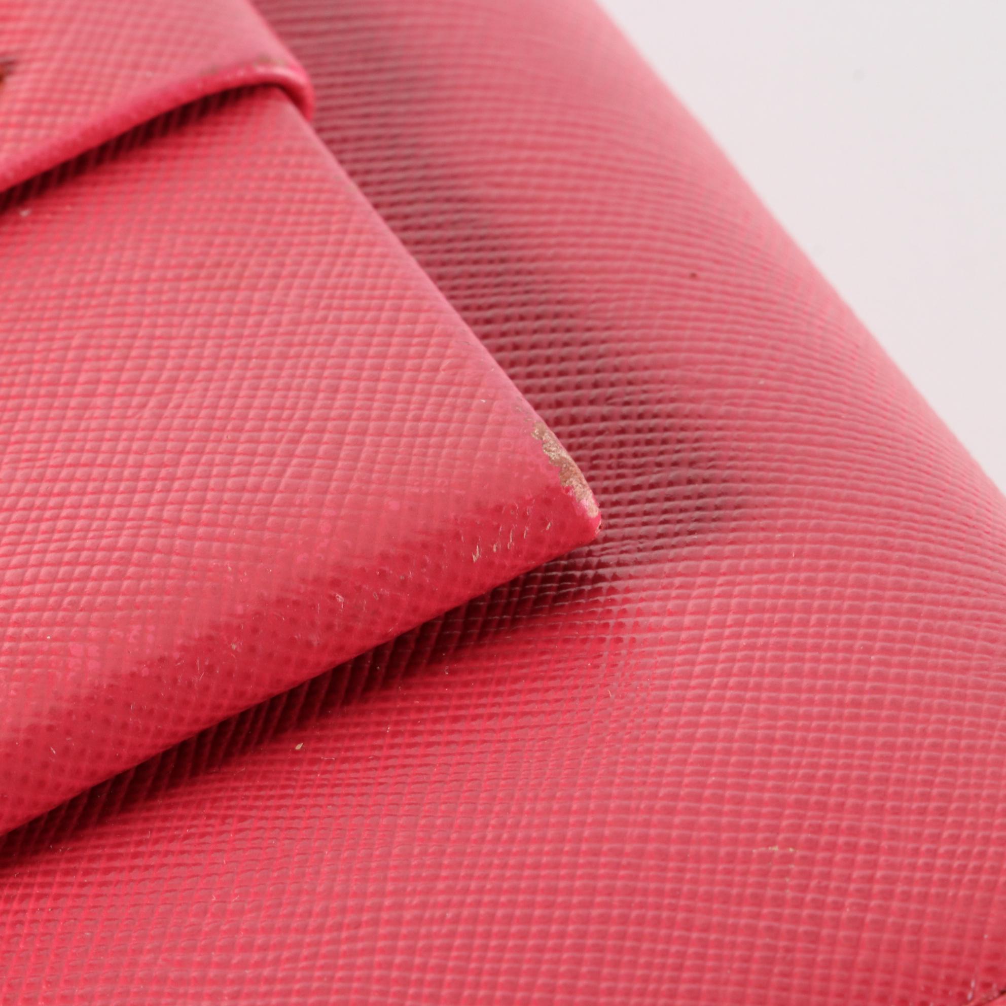 Prada Bow Wallet in Saffiano Leather with Box