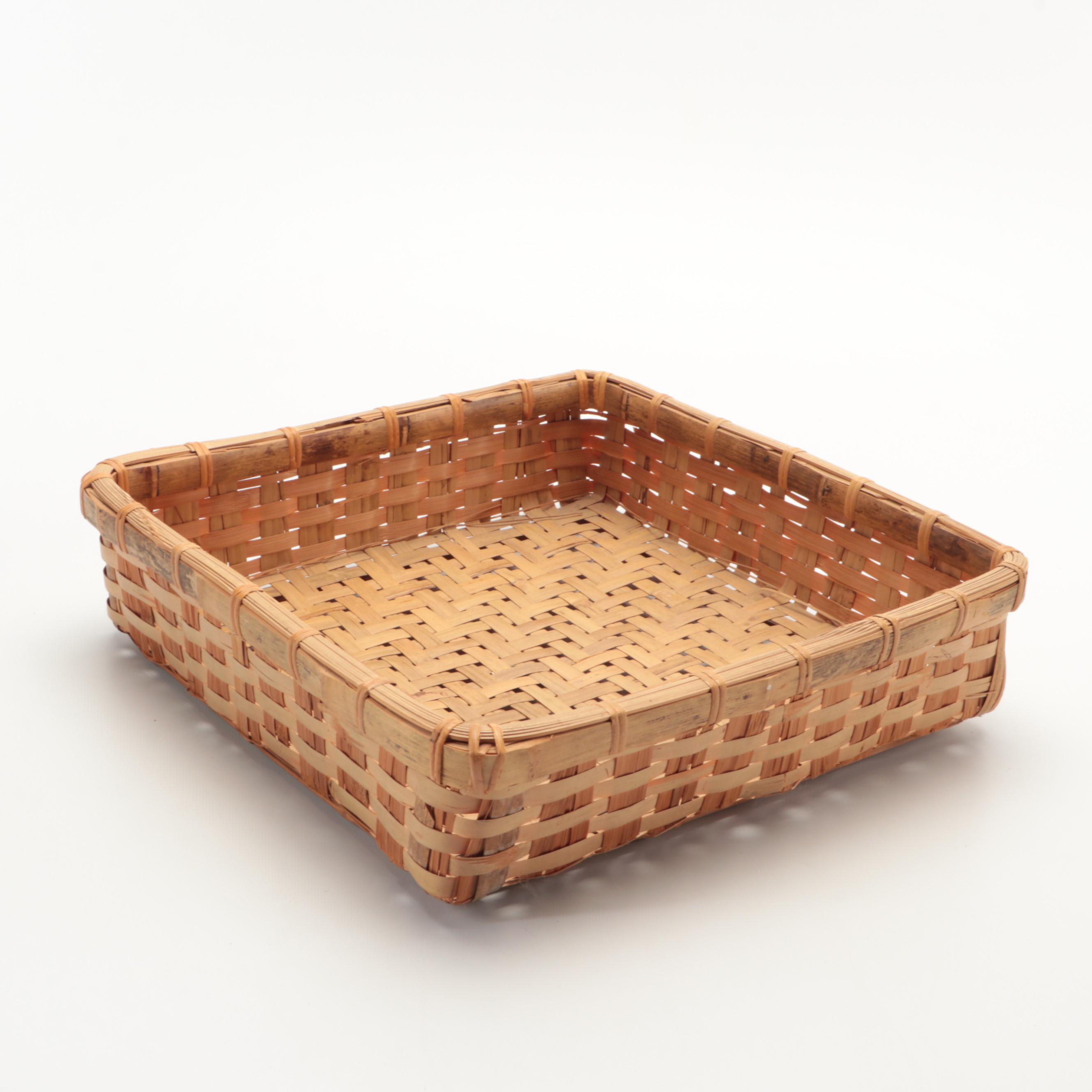 Bamboo Woven Chinese Basket with Other Rattan and Split Reed Basket