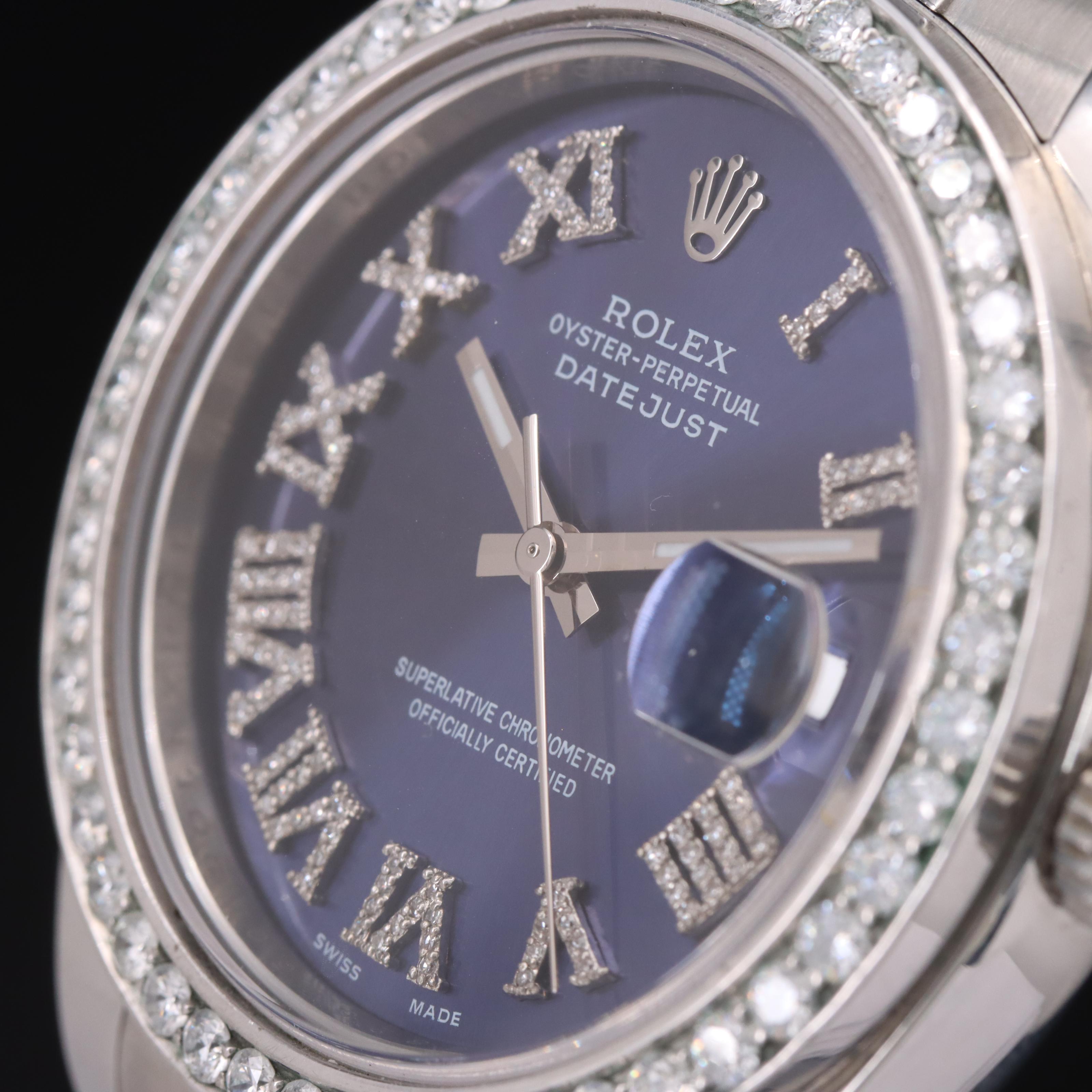 2010 Rolex Datejust II 2.13 CTW Diamond Watch