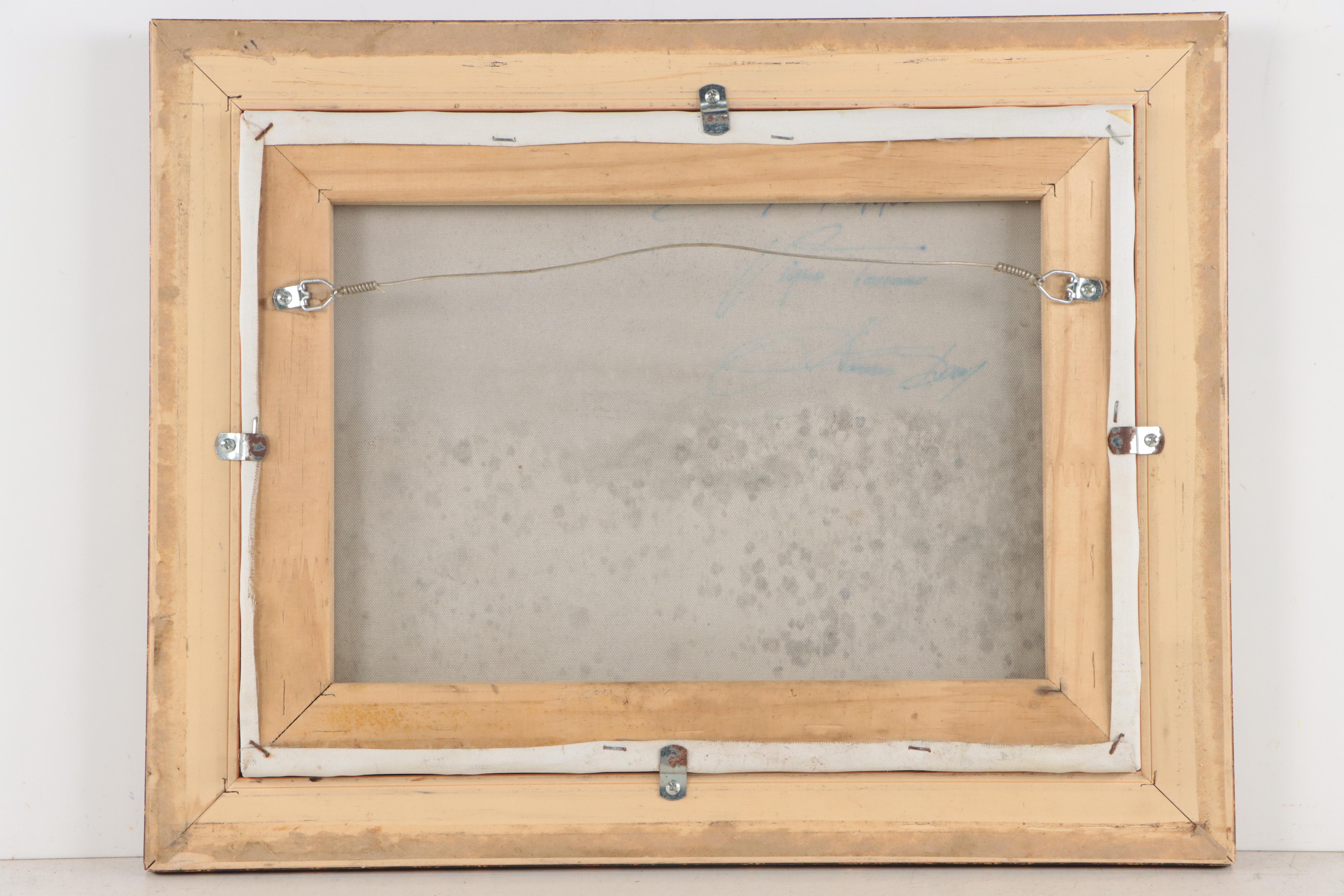 Italian Oil Painting "Vigneto Toscano," 2004