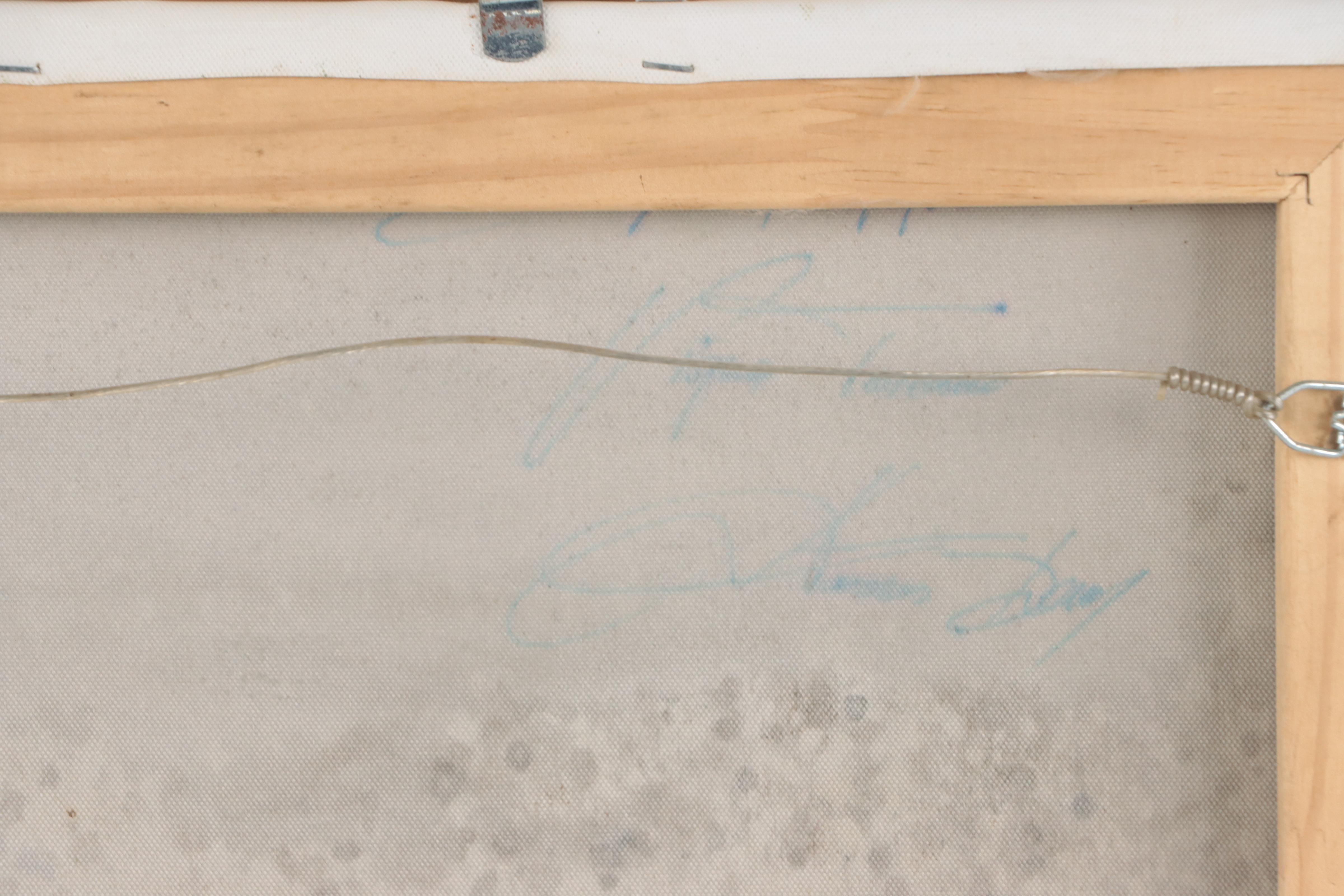 Italian Oil Painting "Vigneto Toscano," 2004