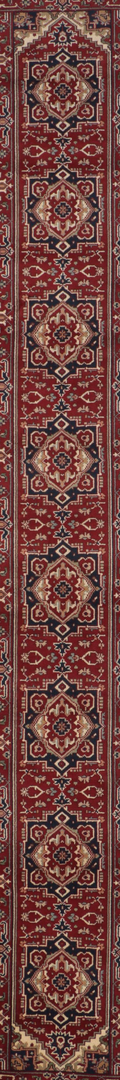 2'5 x 18'1 Hand-Knotted Persian Mehriban Style Carpet Runner
