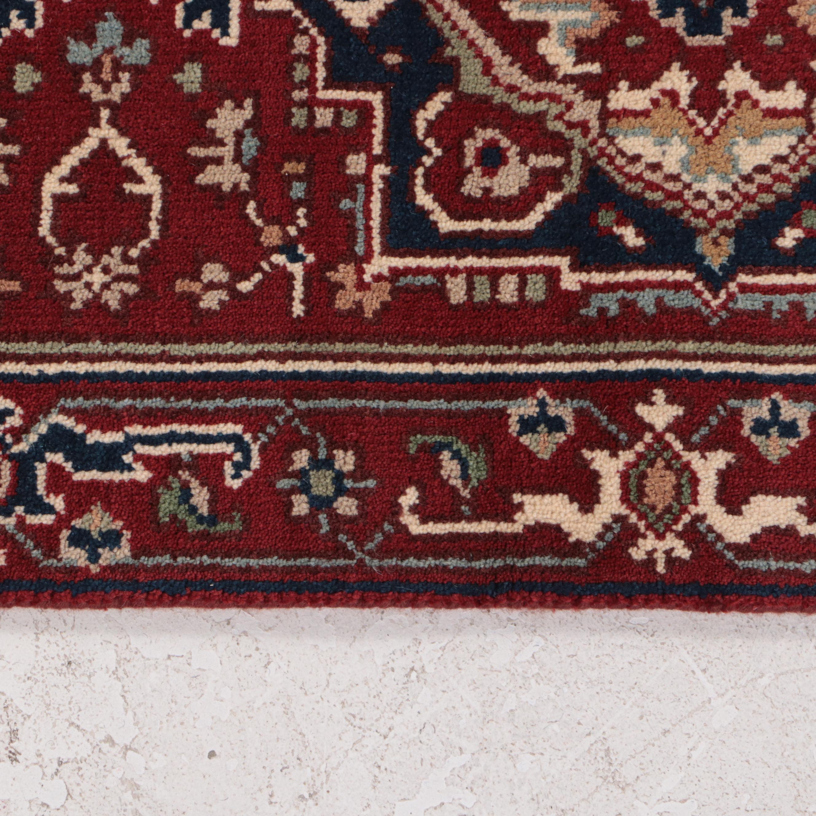 2'5 x 18'1 Hand-Knotted Persian Mehriban Style Carpet Runner