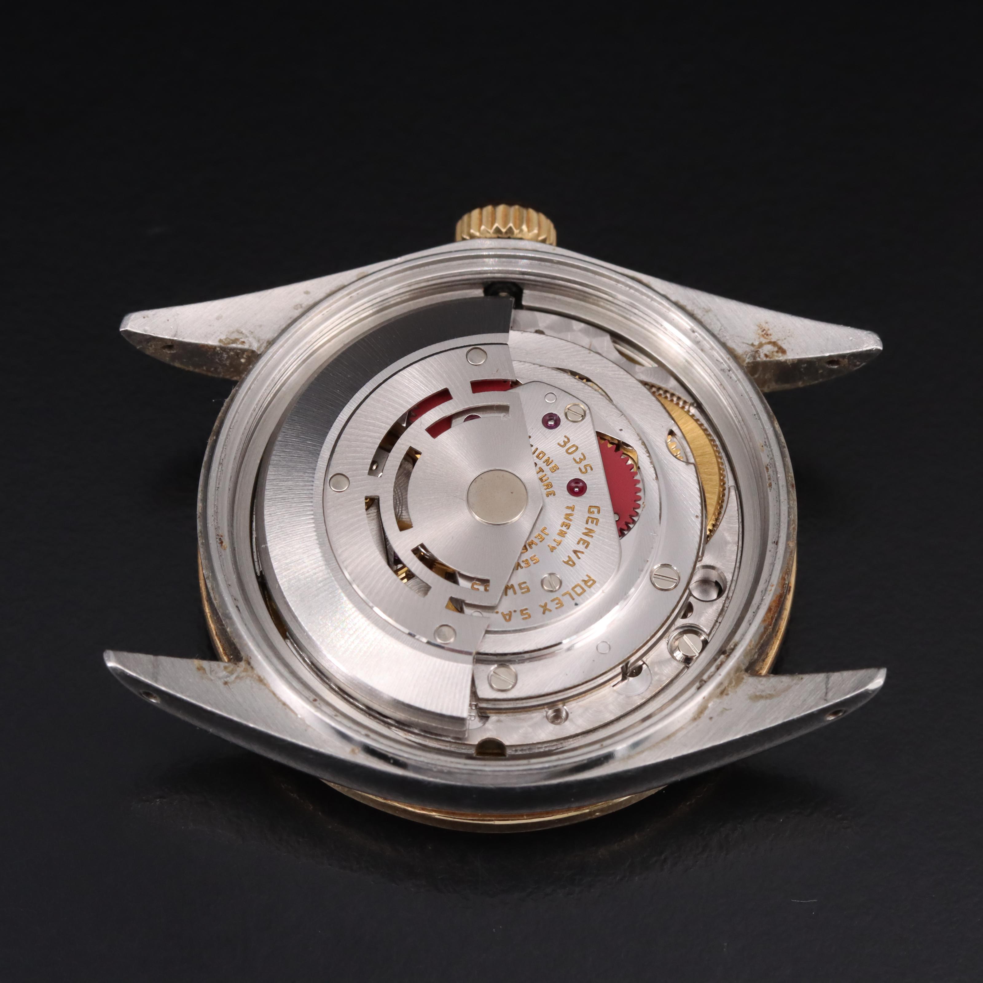 1985 Rolex Mother-of-Pearl Custom Diamond Dial and Bezel Watch