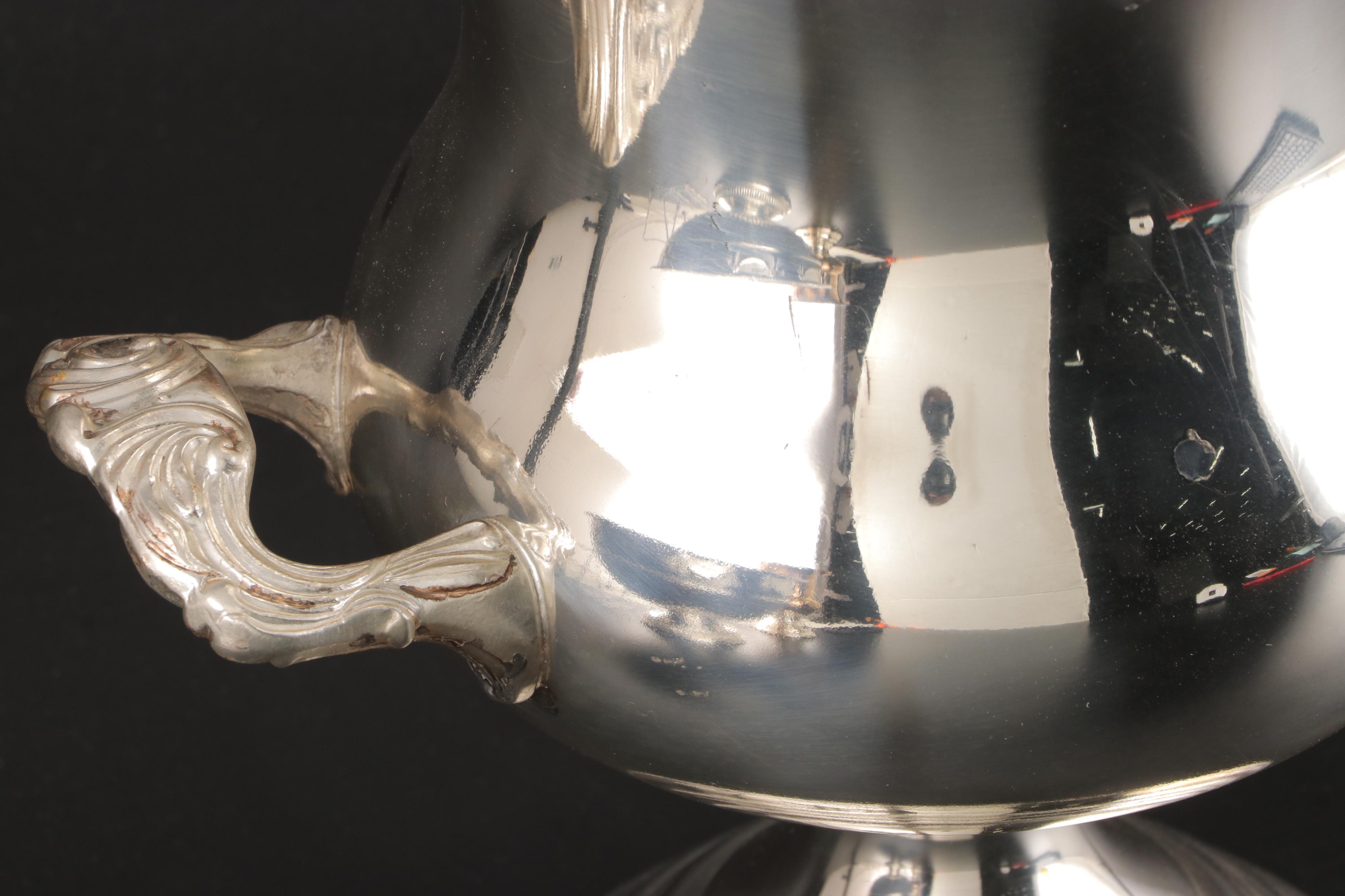 Taunton Silversmiths Champagne Bucket and Other Silver Plate Tableware