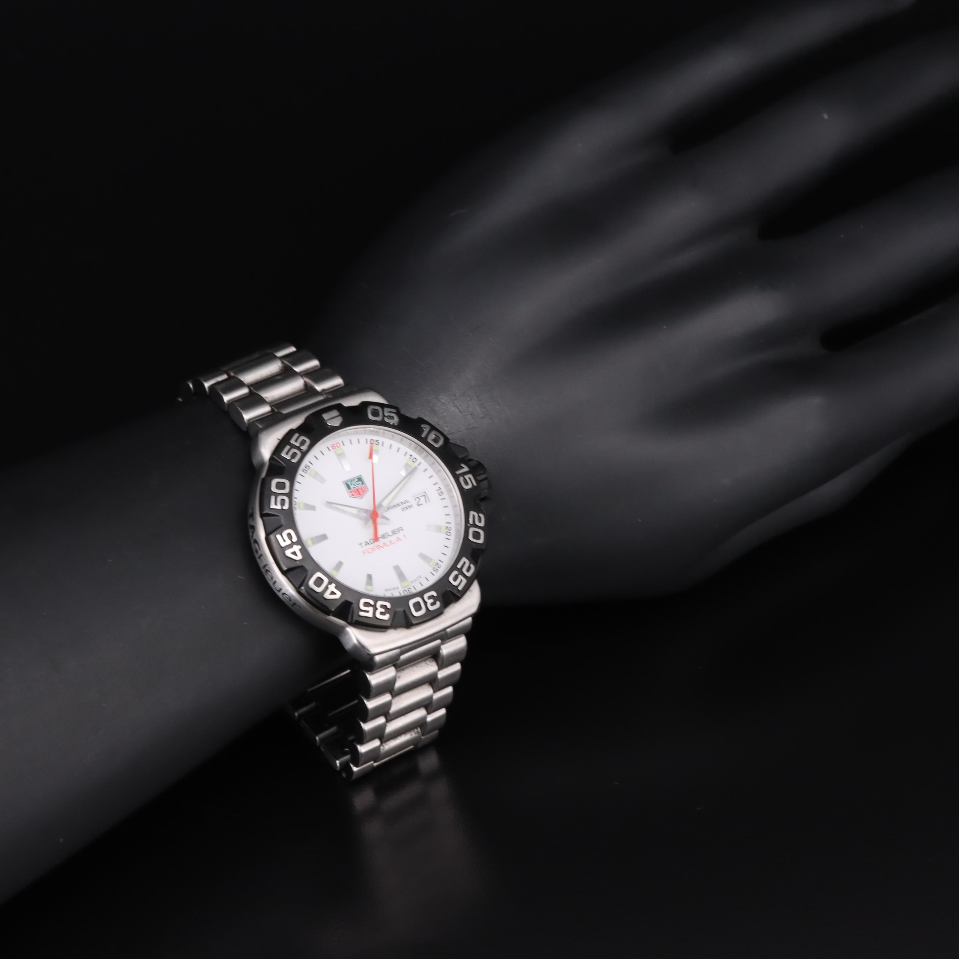 Tag Heuer Formula 1 Date Stainless Steel Quartz Watch