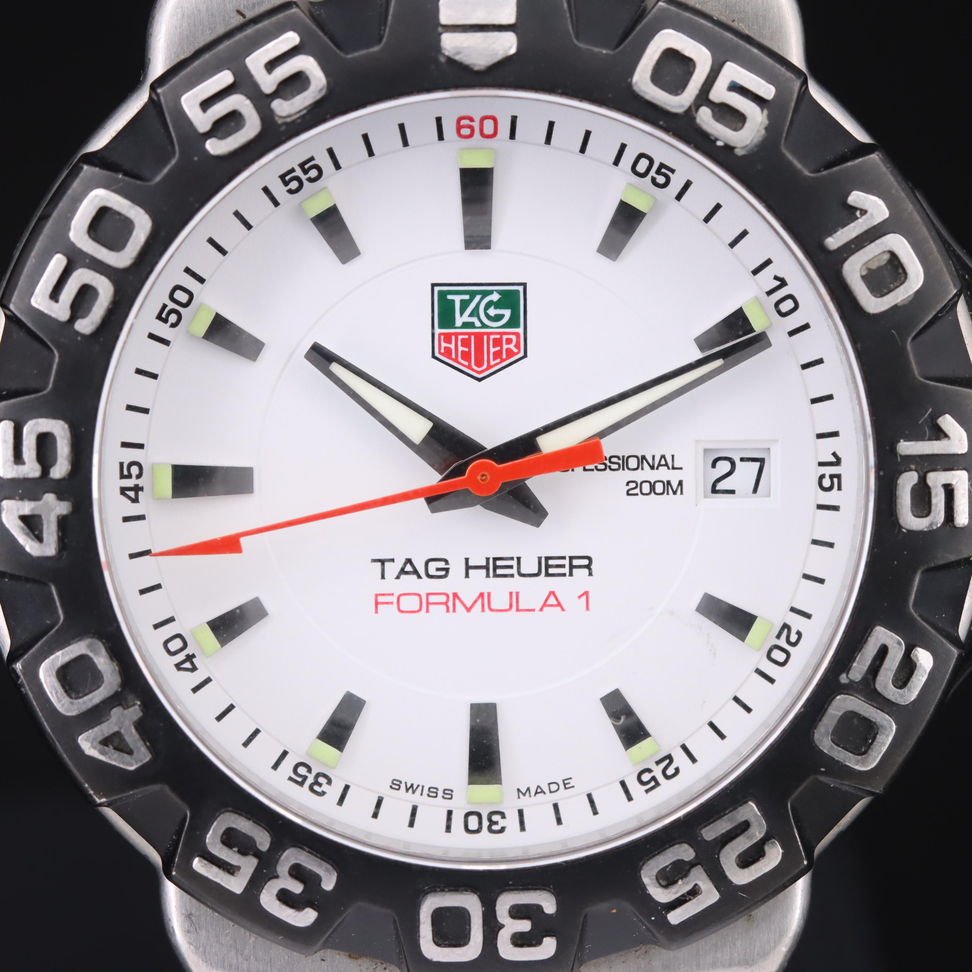 Tag Heuer Formula 1 Date Stainless Steel Quartz Watch
