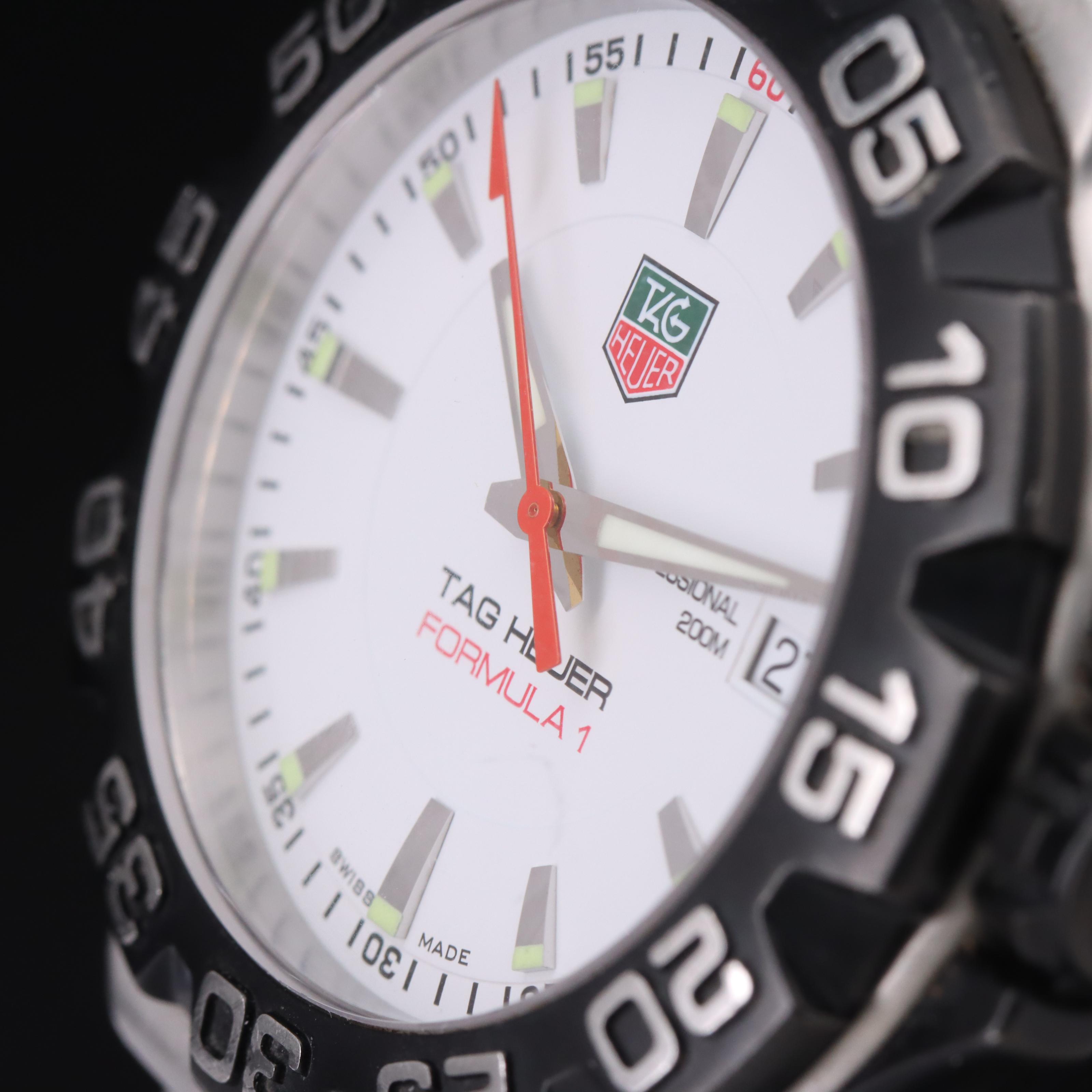 Tag Heuer Formula 1 Date Stainless Steel Quartz Watch