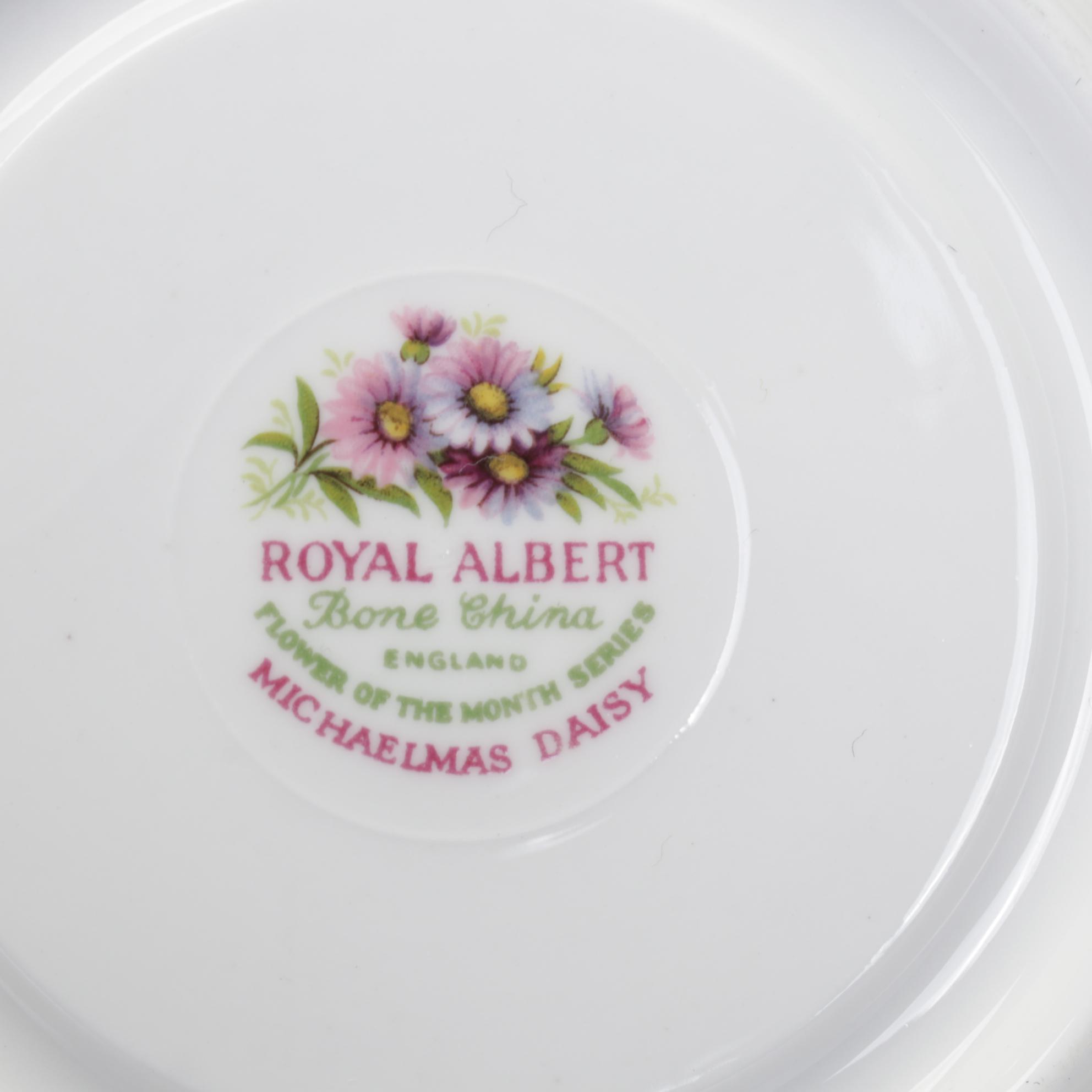 RS Prussia Coffee Pot with English and Other Teacups and Tableware, 20th Century