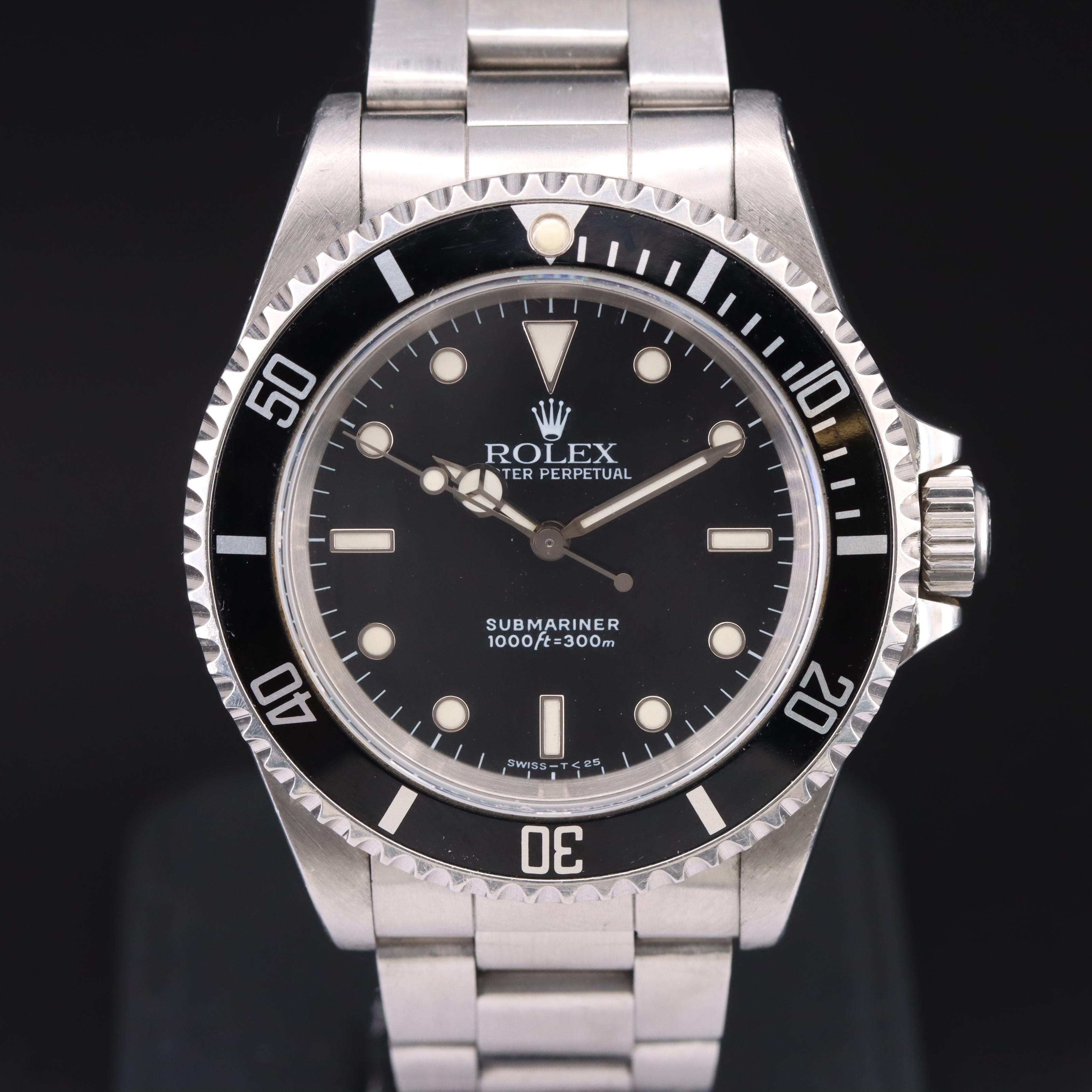 1991 Rolex Submariner Watch