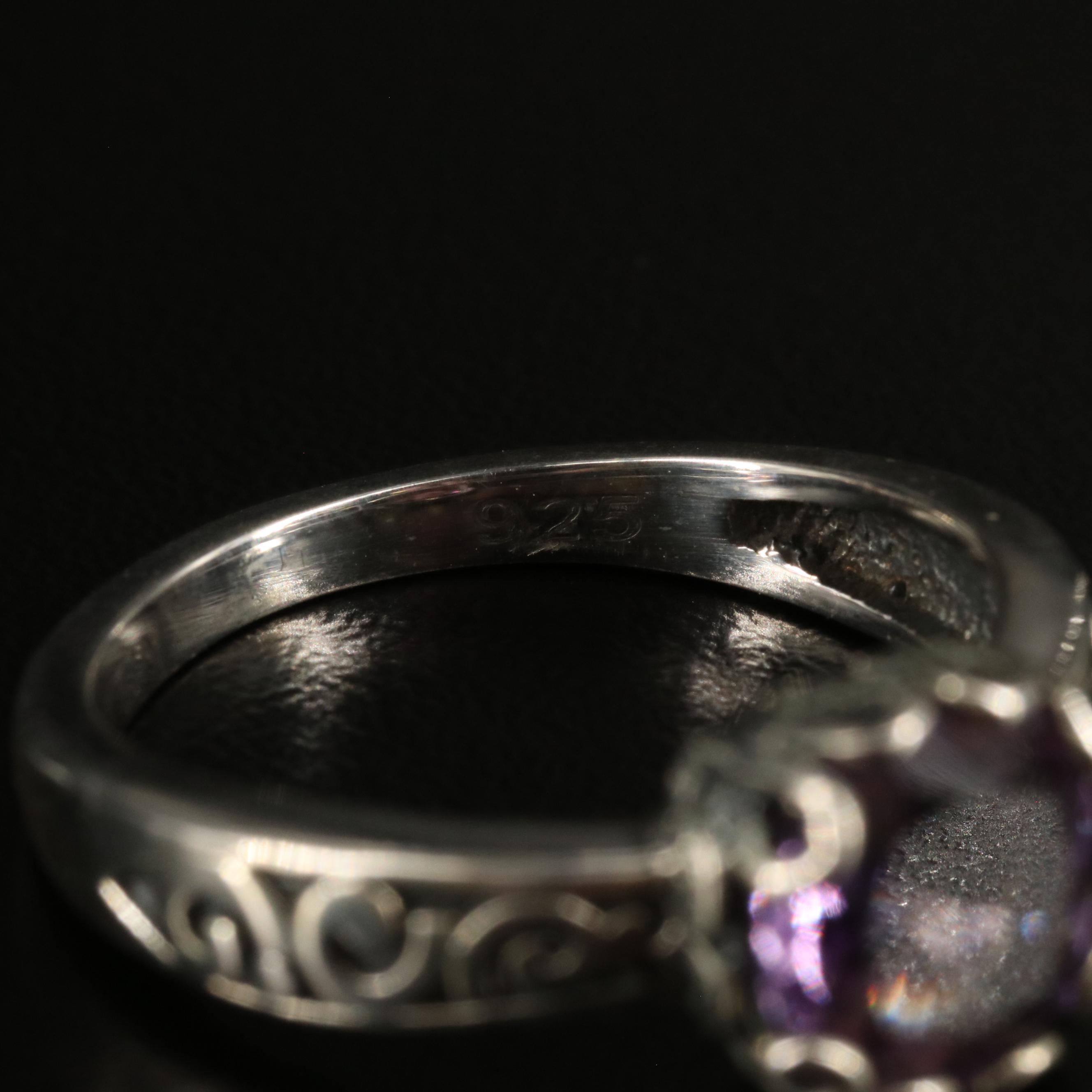 Sterling Amethyst Ring