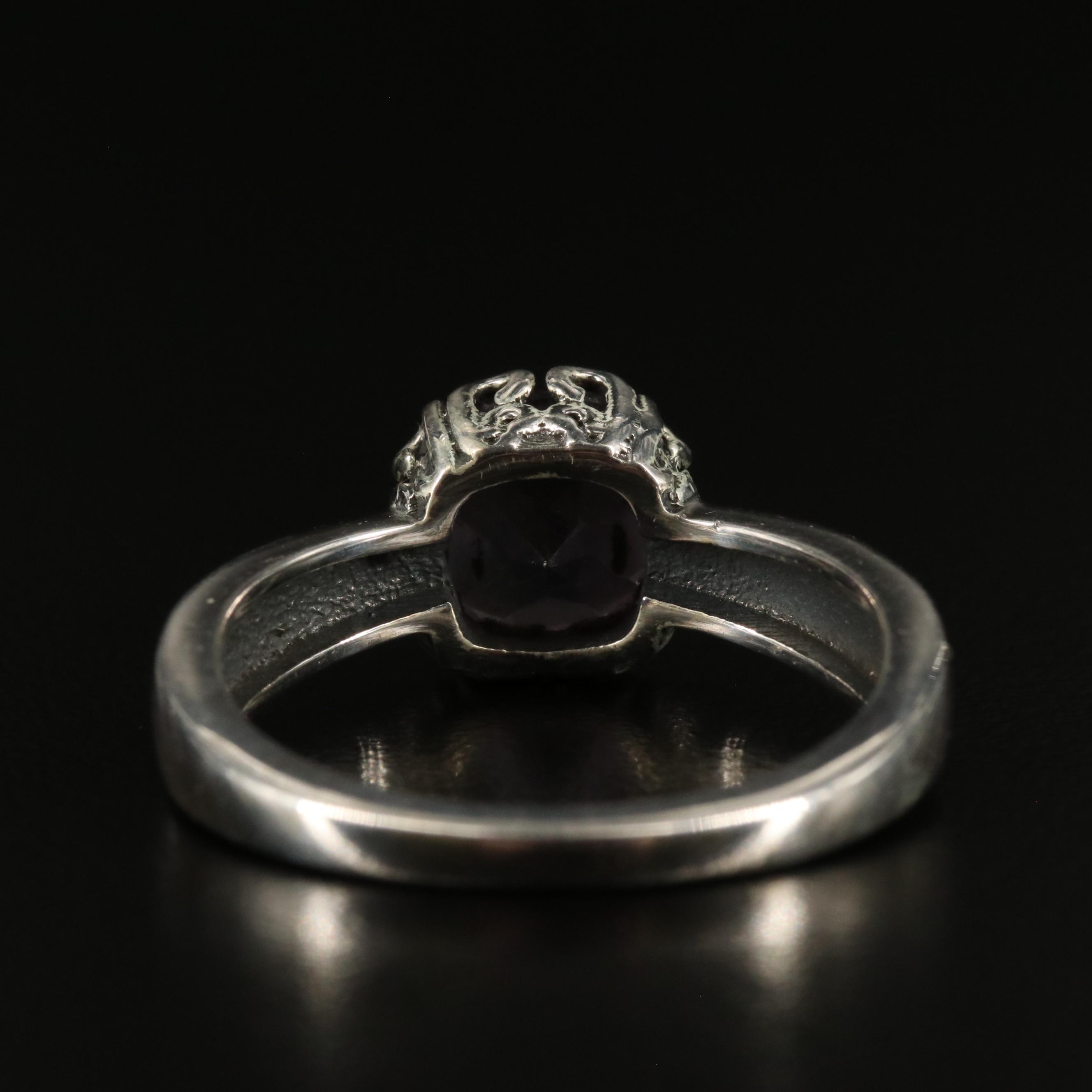 Sterling Amethyst Ring